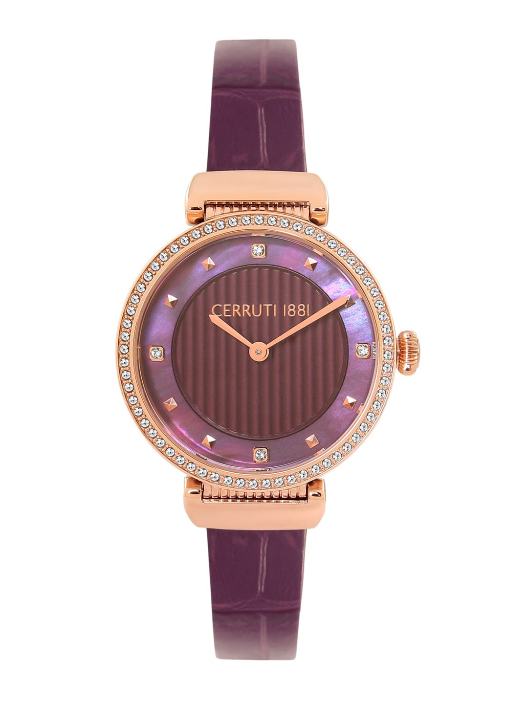 

Cerruti 1881 Women Purple Analogue Watch