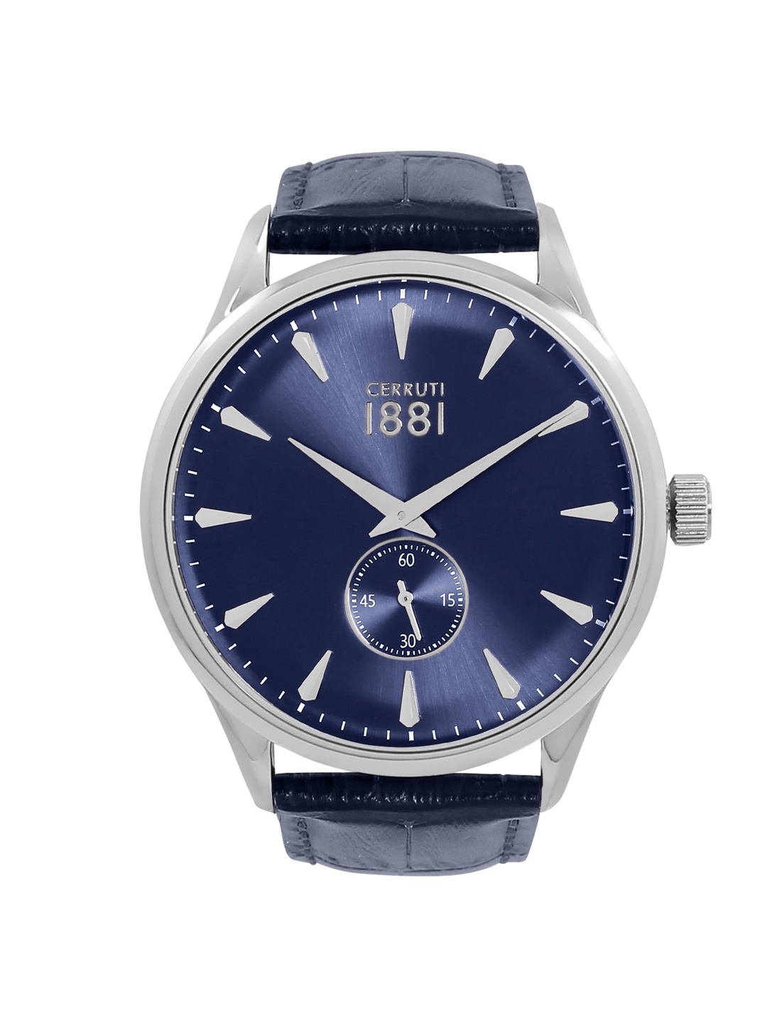 

Cerruti 1881 Men Blue Analogue Leather Watch CRA24004