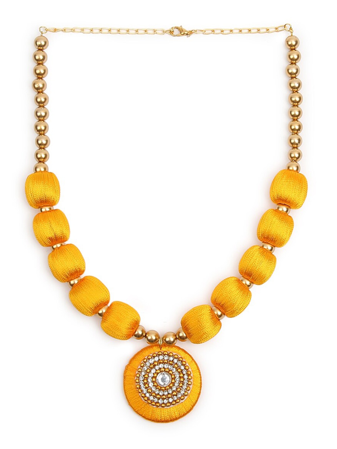 AKSHARA Gold-Toned Handcrafted Necklace