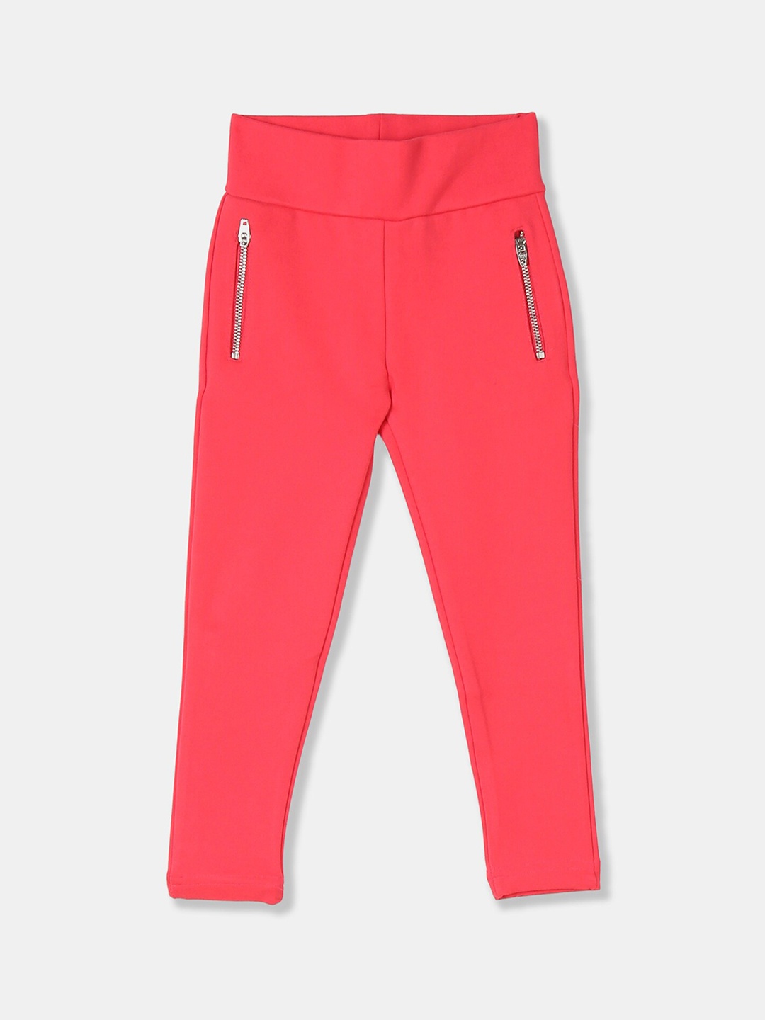 

Cherokee Girls Red Solid Treggings