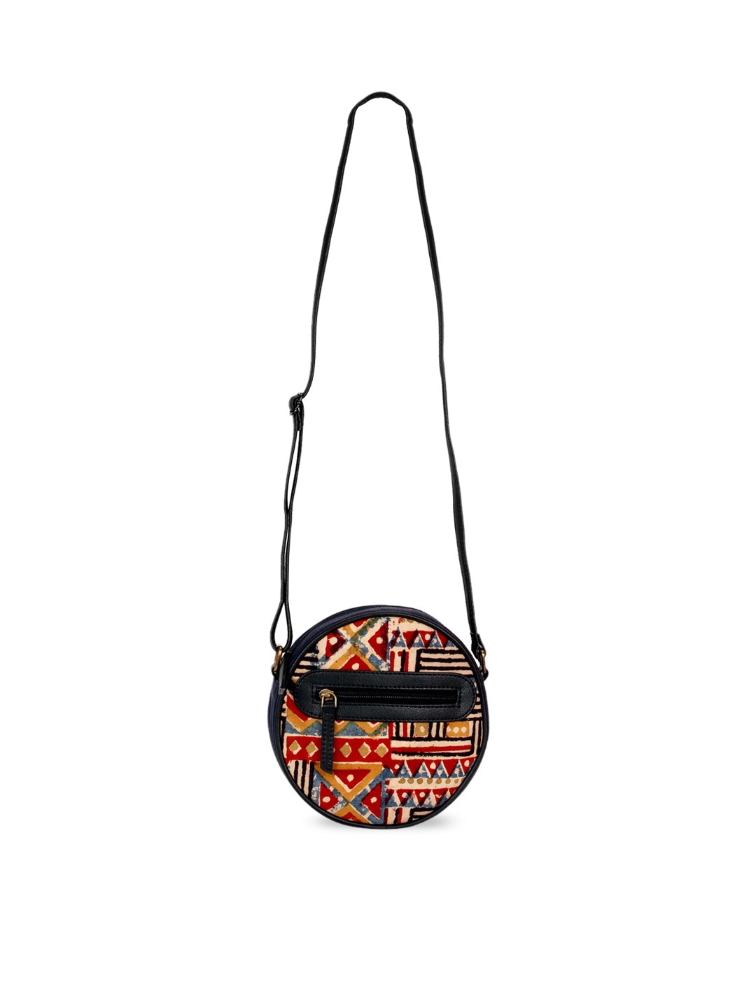 

ZAREGARE Black Printed Sling Bag