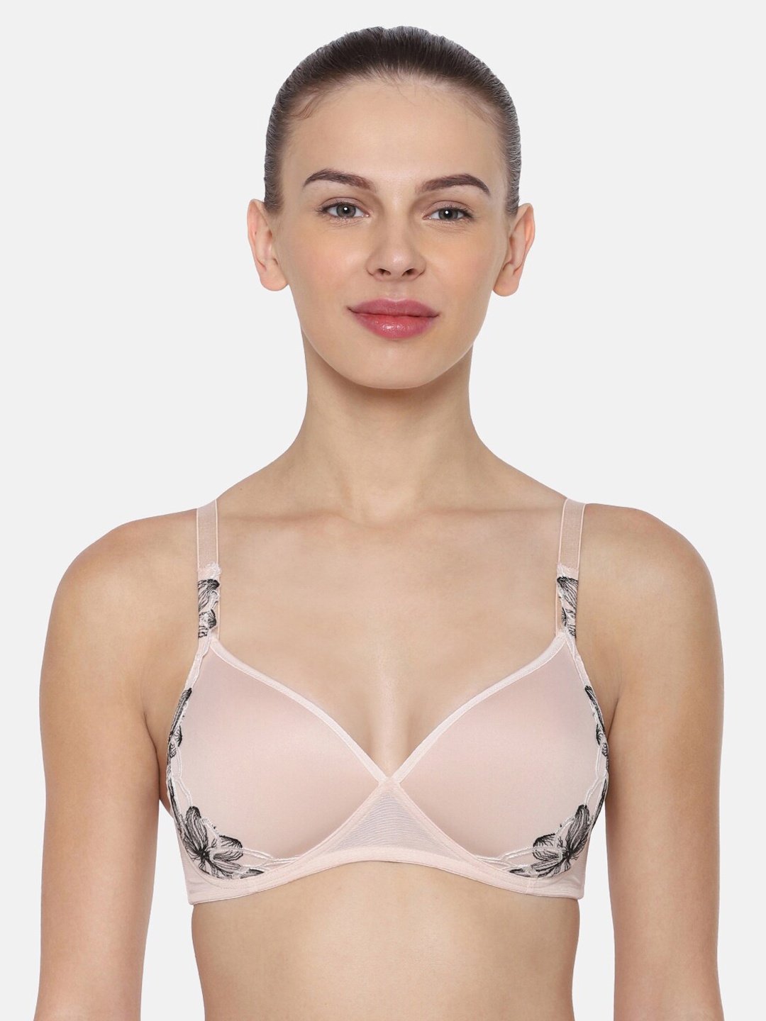 Triumph Beauty-Full 165 Padded Wireless Spacer Big-Cup Everyday Bra, Beige