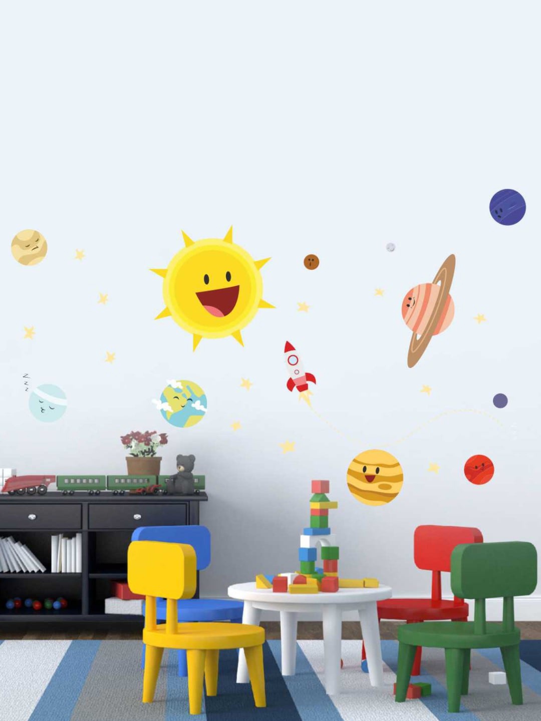 

rawpockets Galaxy Wall Stickers, Yellow