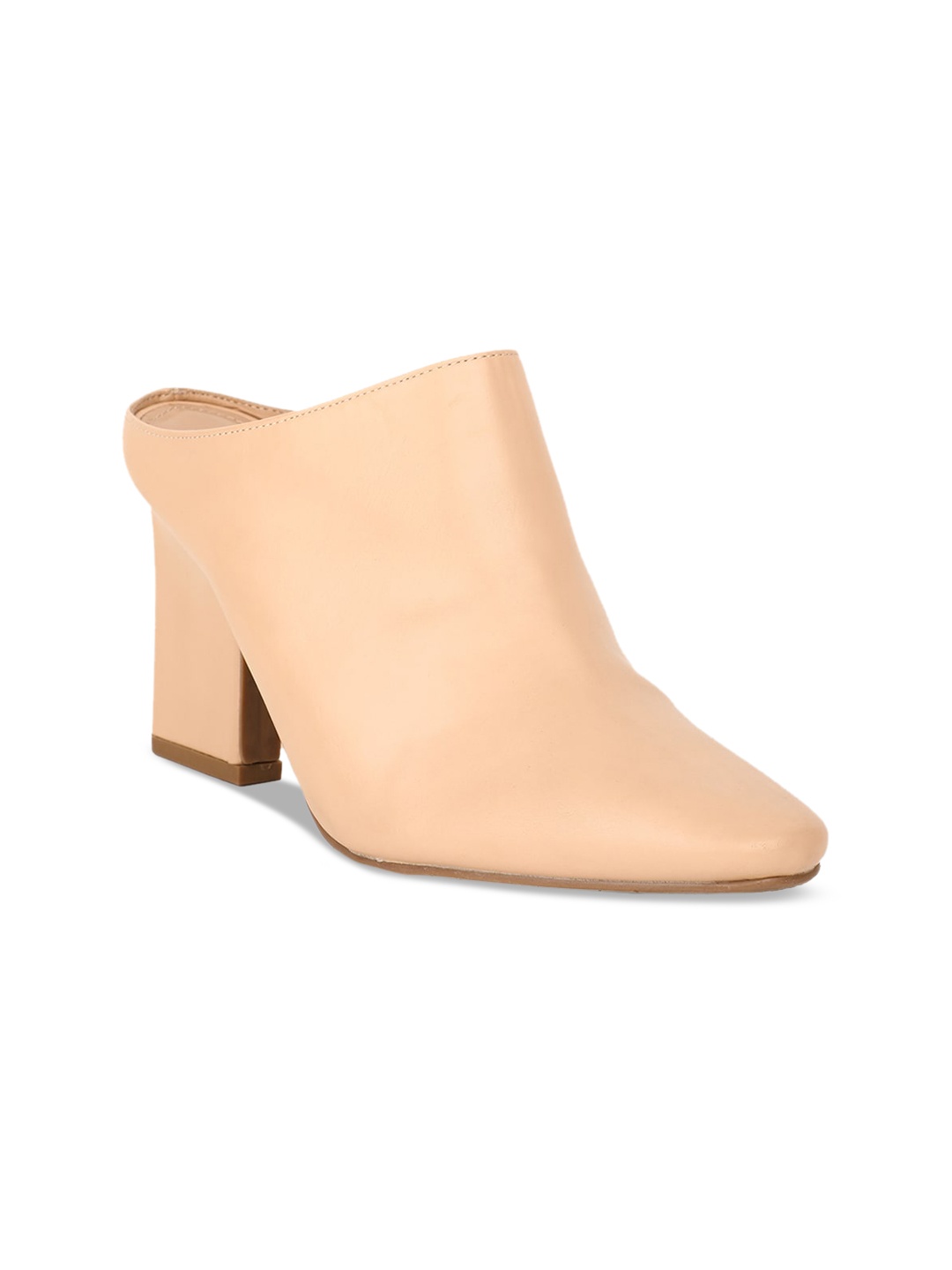

Marie Claire Women Beige Solid Block Heels