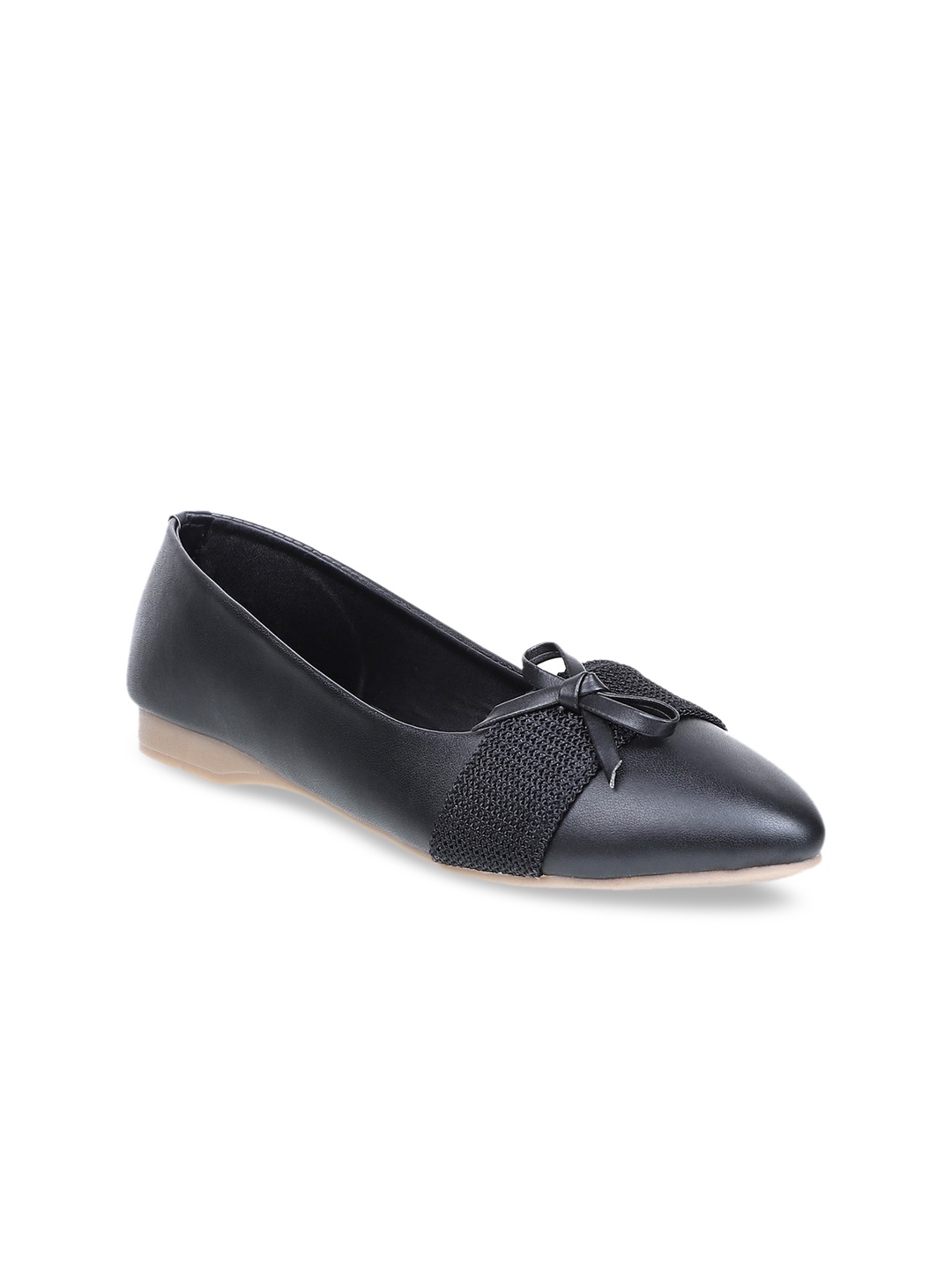 

SHUZ TOUCH Women Black Solid Pumps