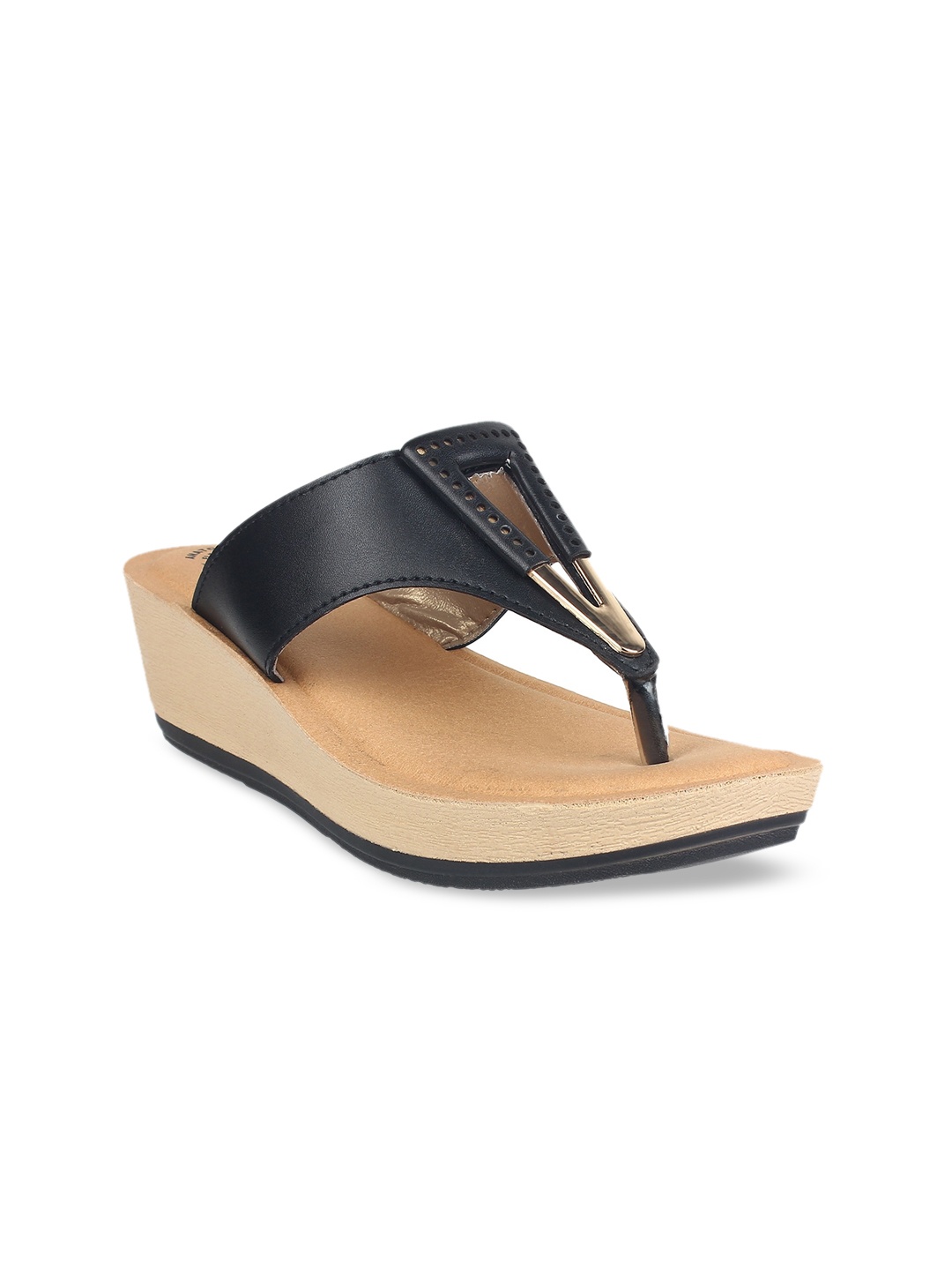 

Inblu Women Black Solid Wedges