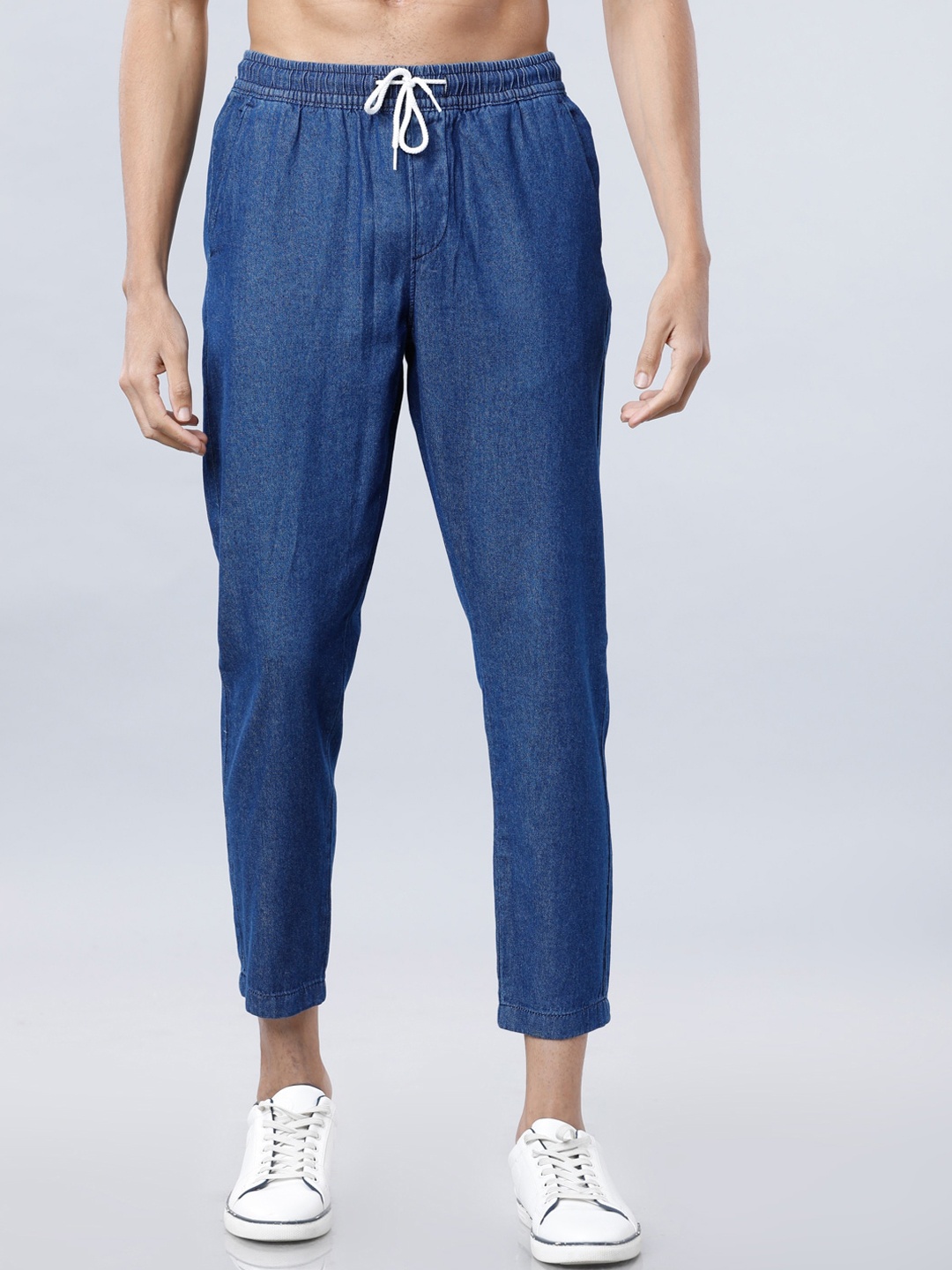 

HIGHLANDER Men Blue Tapered Fit Mid-Rise Clean Look Jeans