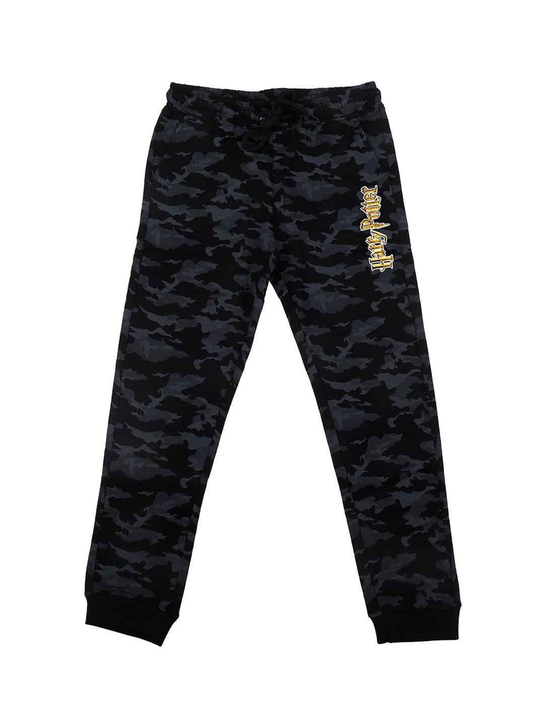 

Harry Potter Boys Black Camouflage Printed Joggers
