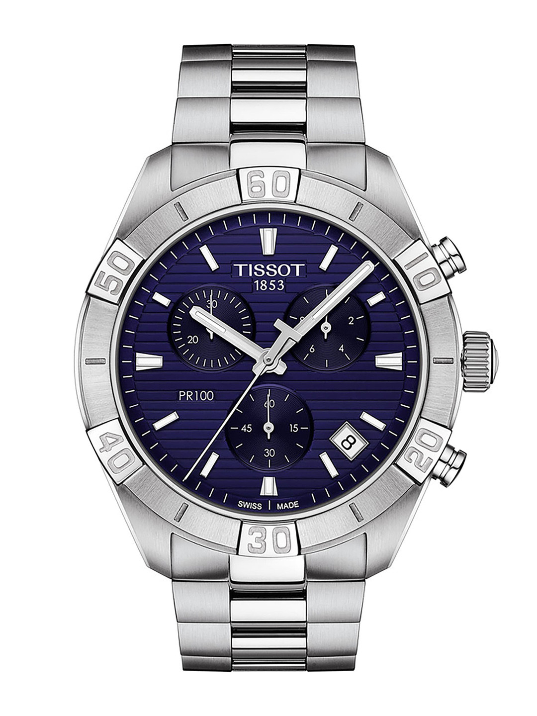 

TISSOT Men Navy Blue Analogue Watch T1016171104100