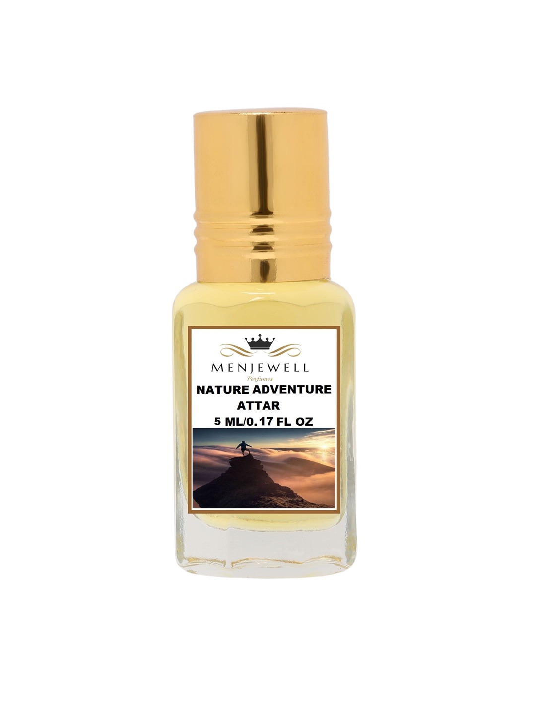 

Menjewell Nature Adventure Attar Perfume 5ml, Transparent