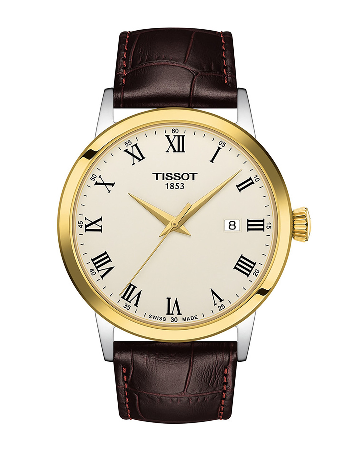 

TISSOT Men Cream-Coloured Analogue Watch T1294102626300