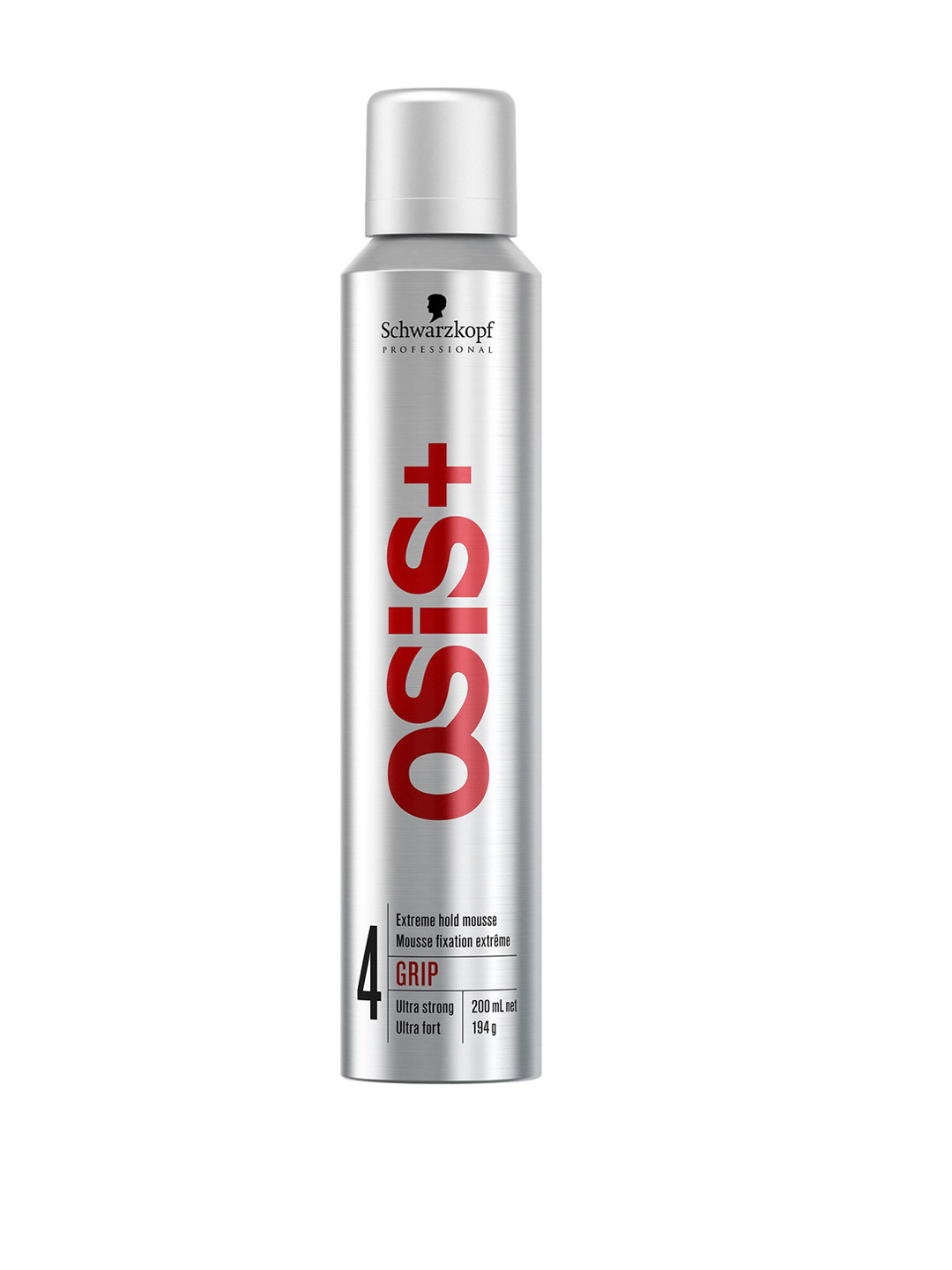 

Schwarzkopf PROFESSIONAL Silver-Toned Osis+ Grip Extreme Hold Mousse 200ml