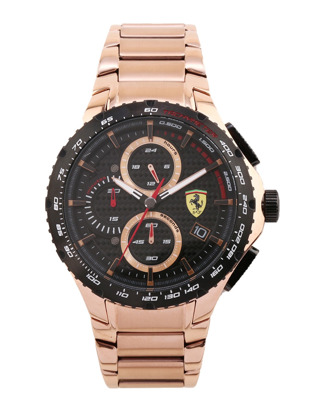 

SCUDERIA FERRARI Men Black Chronograph Analogue Watch 0830765