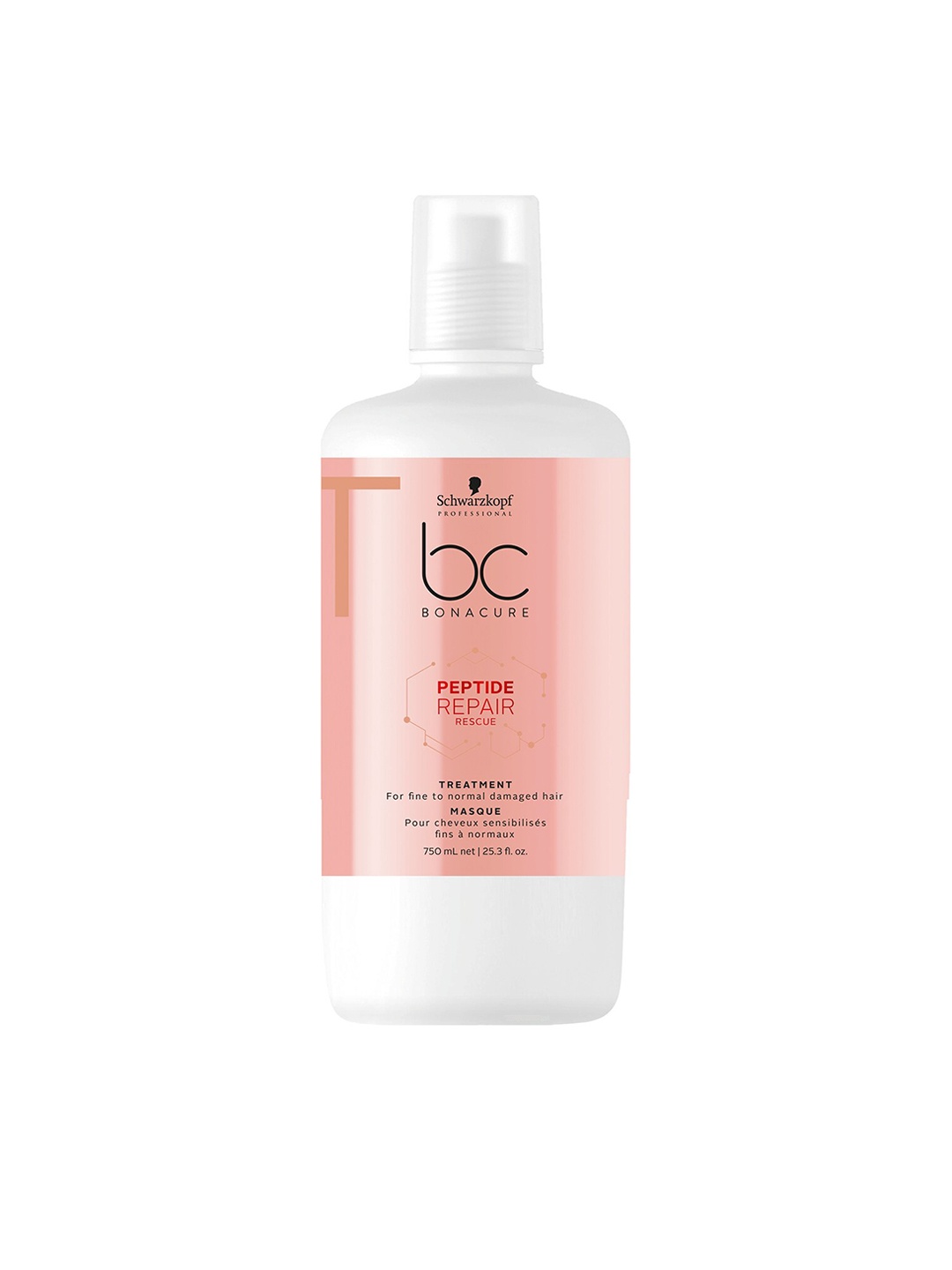 

Schwarzkopf PROFESSIONAL Bonacure Peptide Repair Rescue Treatment 750ml, Red
