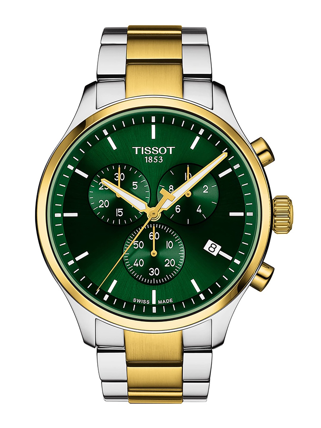 TISSOT Men Analogue Watch T1166172209100, Green