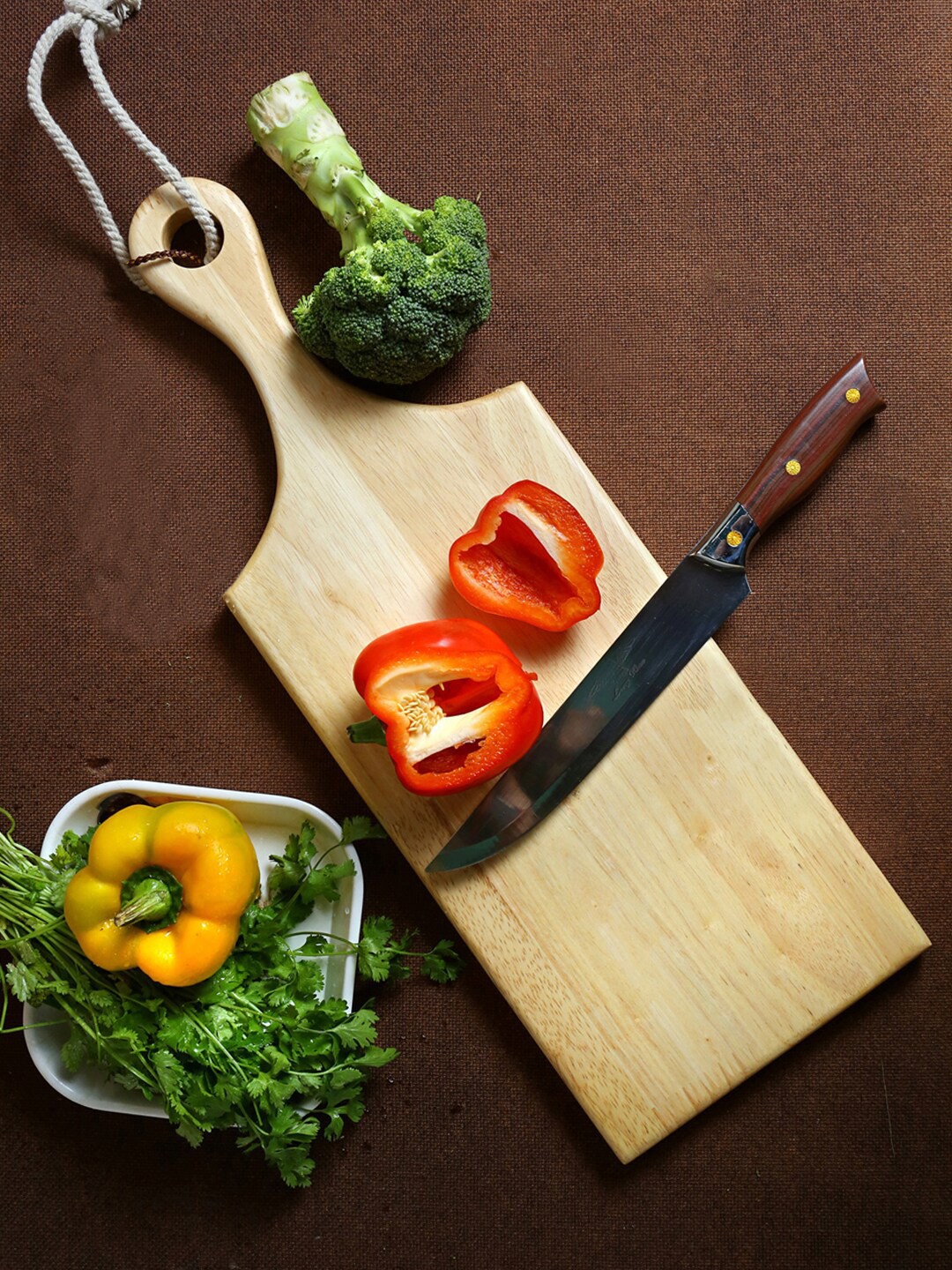 

Safal Beige Pure Natural Wooden Long & Strong Sustainable Chopping Board
