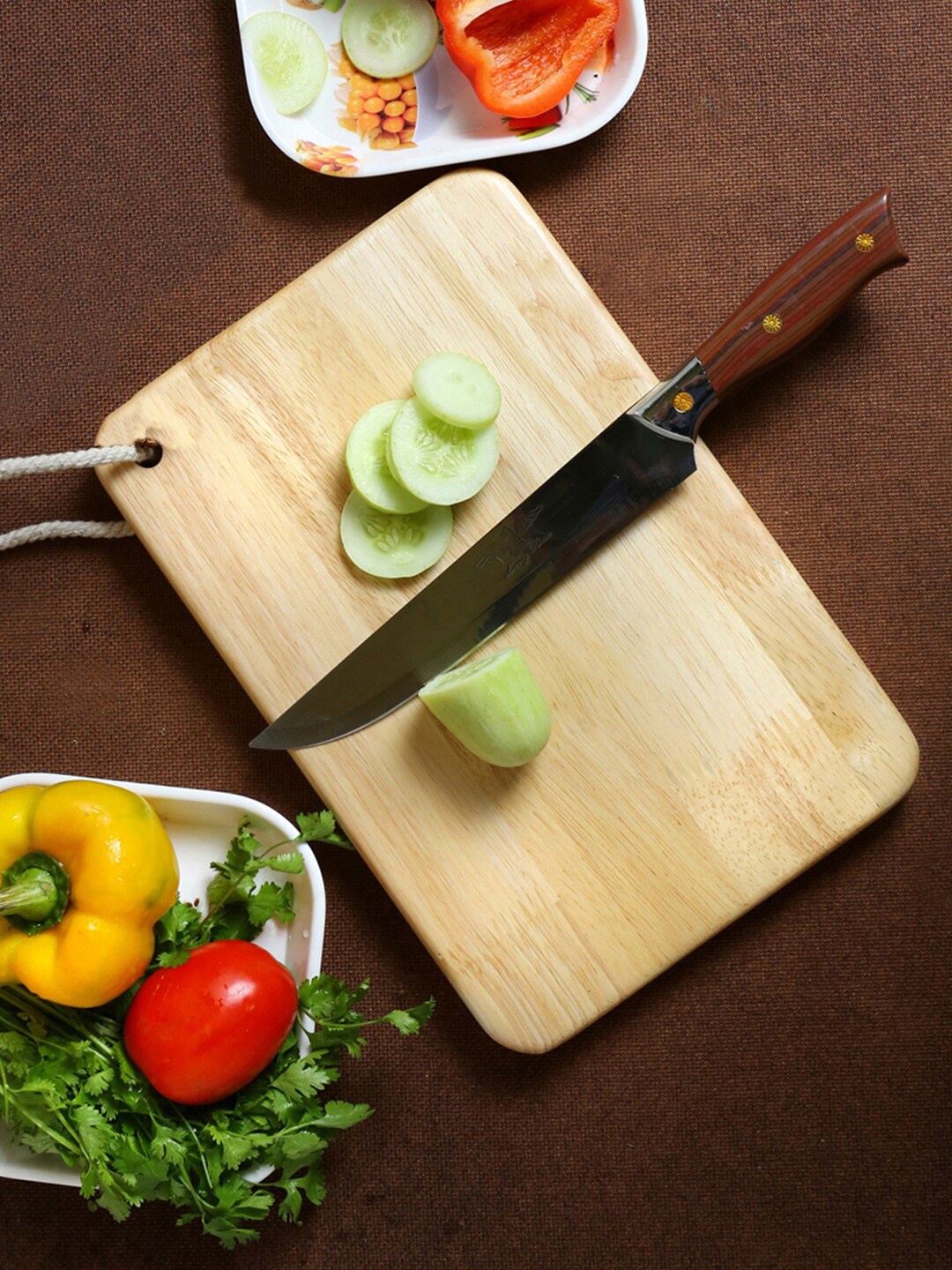 

Safal Beige Pure Natural Wooden Simple Sustainable Chopping Board