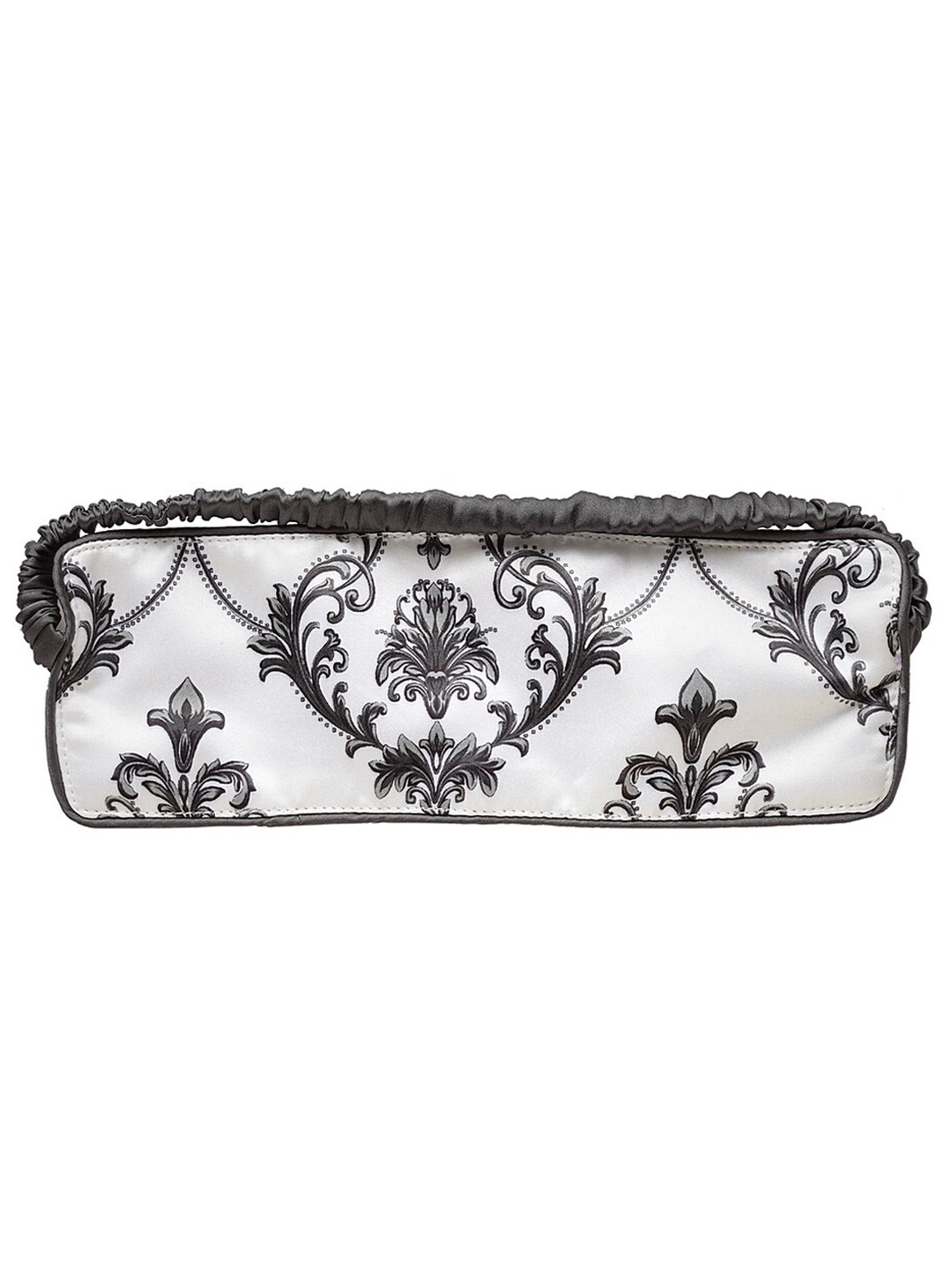 

DECOREALM Grey & Black Printed Travelling Eye Mask