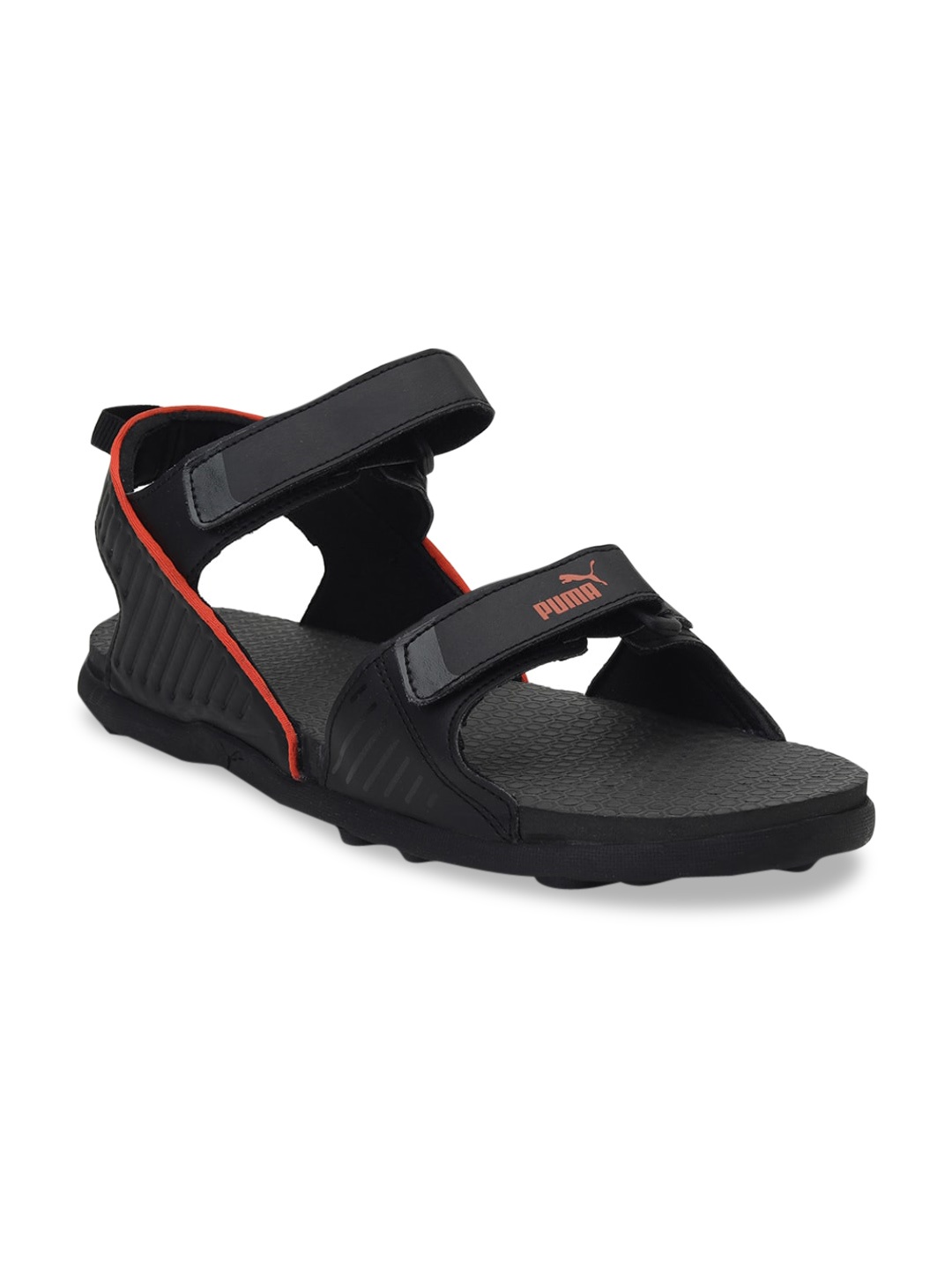Puma Men Black Red Shade Sports Sandal