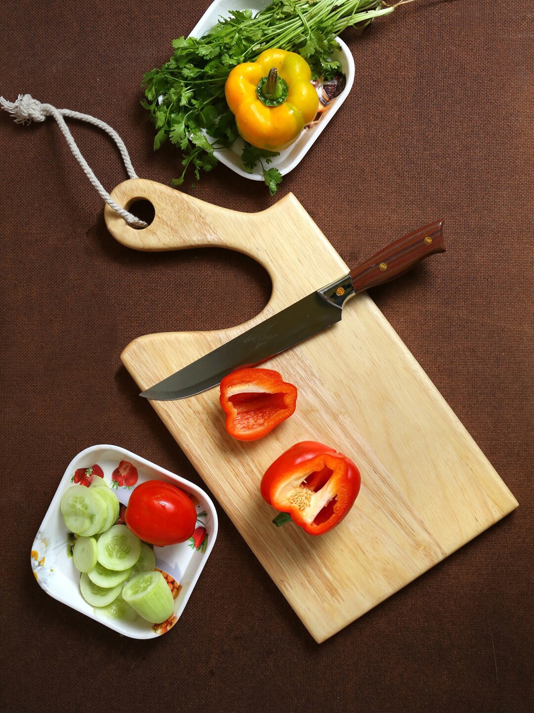 

Safal Beige Pure Natural Wooden Sustainable Chopping Board