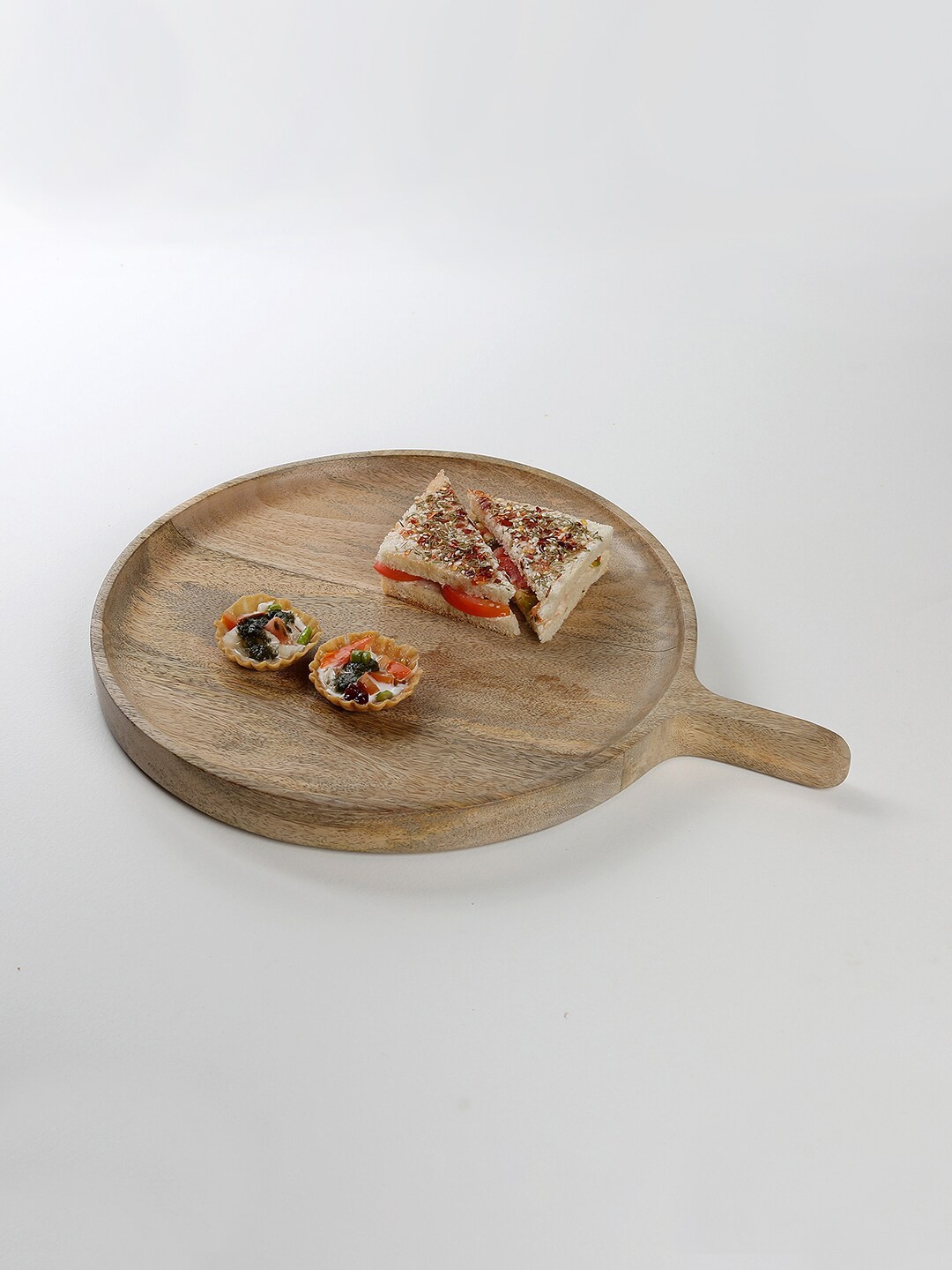 

ellementry Brown Mango Wood Platter