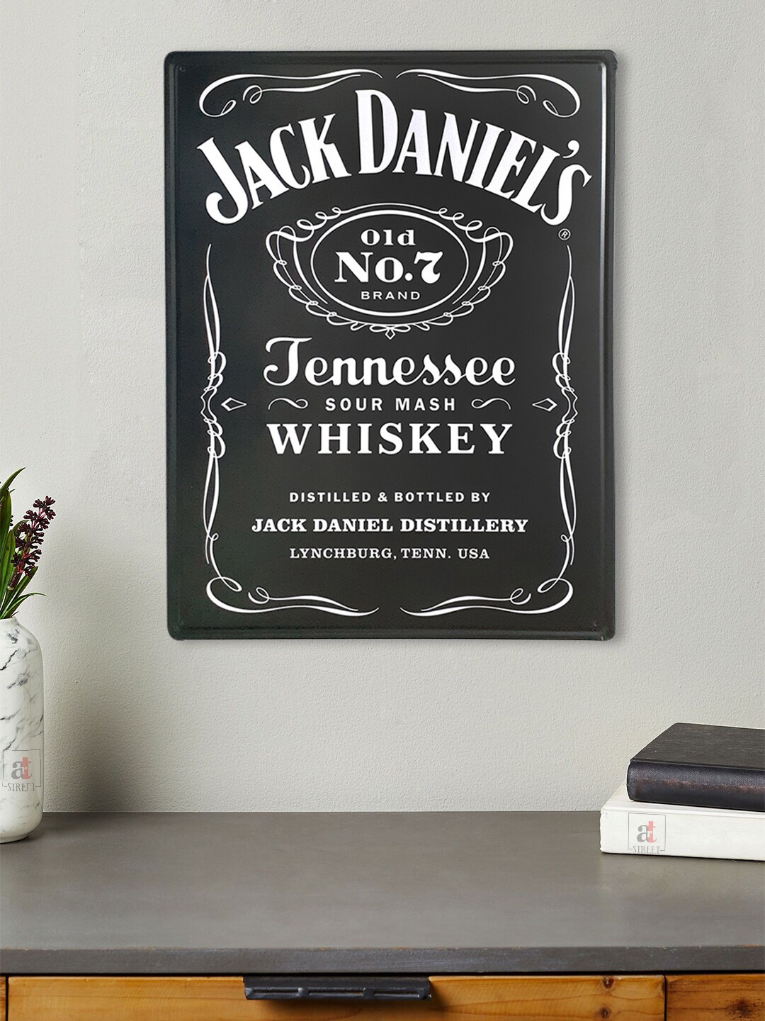 Art Street Black Jack Daniel's Wall Decor
