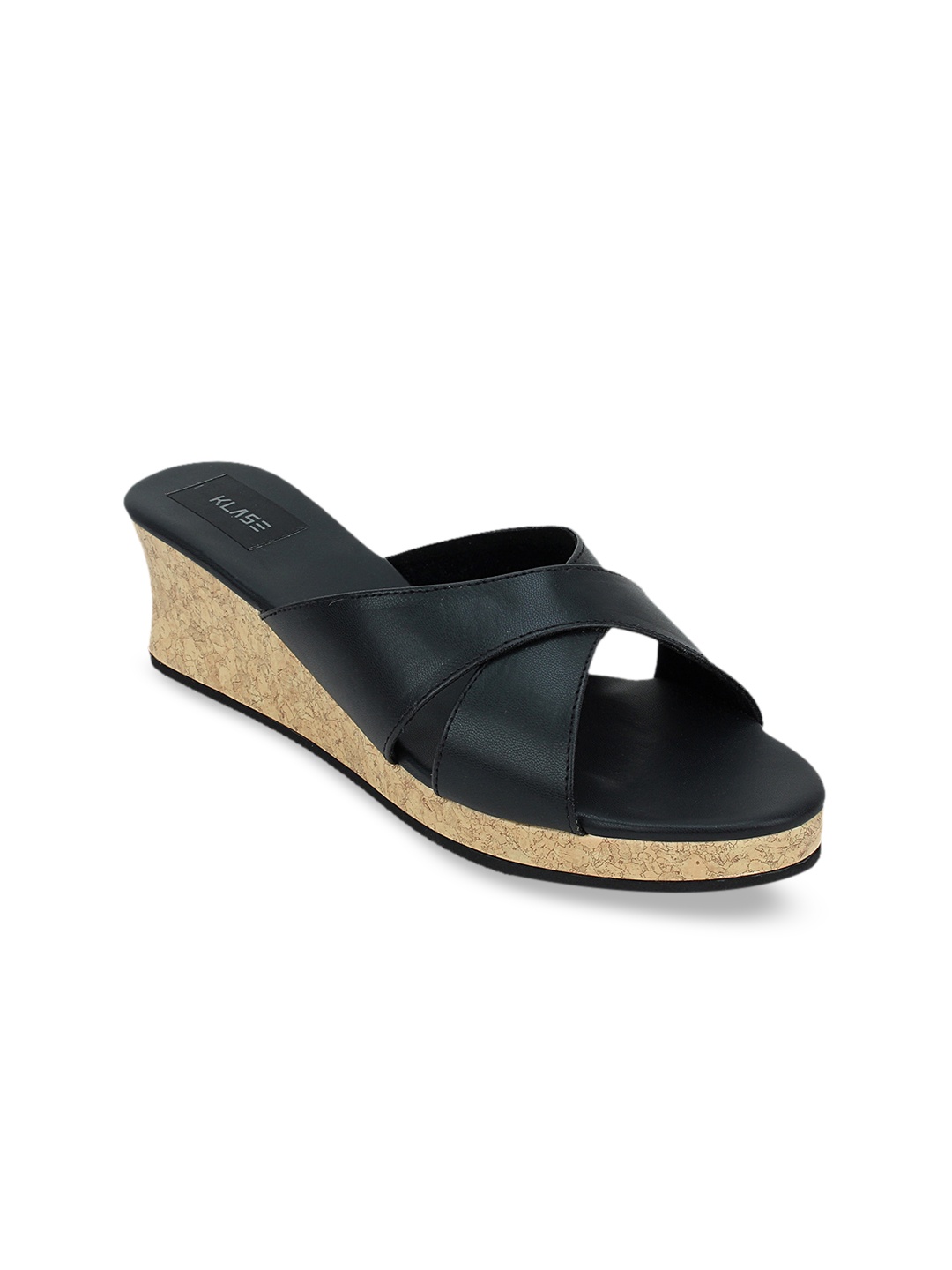 

KLASE Women Black Solid Heels