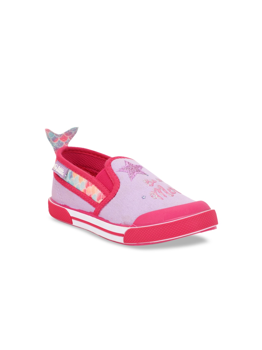

Bubblegummers Boys Pink Slip-On Sneakers