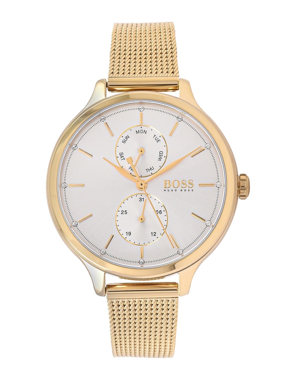 

Hugo Boss Women Silver-Toned Analogue Watch
