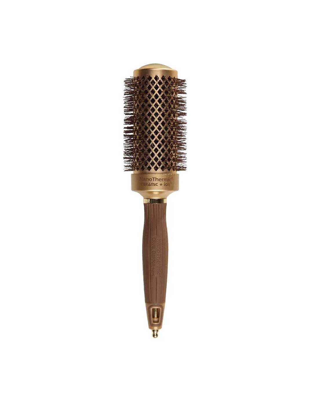 Olivia Garden Brown NanoThermic Ceramic Ion Hair Brush