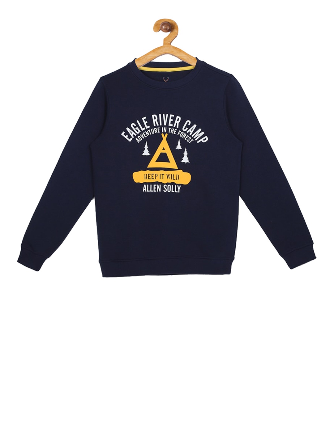 

Allen Solly Junior Boys Navy Blue Printed Sweatshirt
