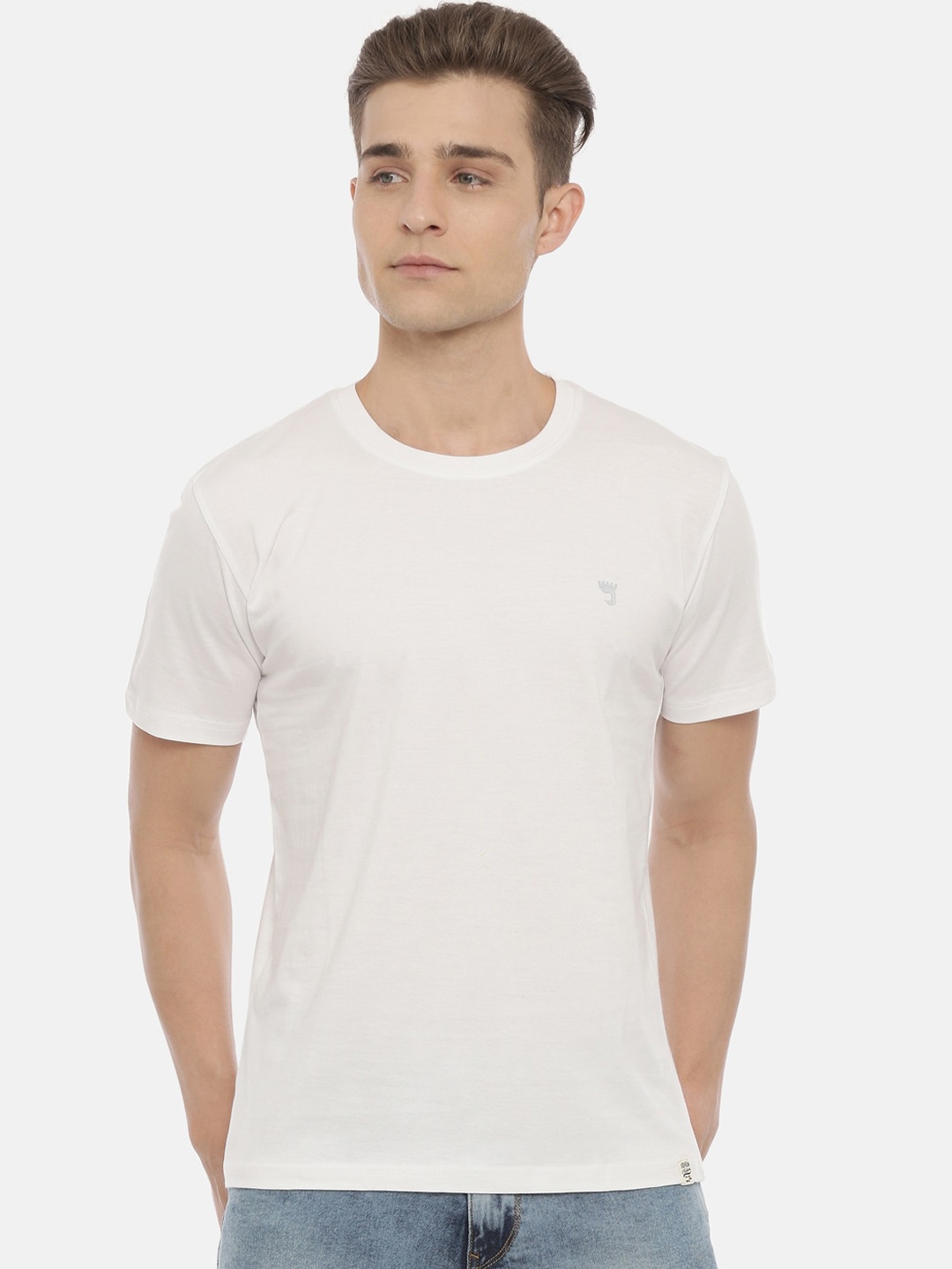 Joven Men White T-shirt