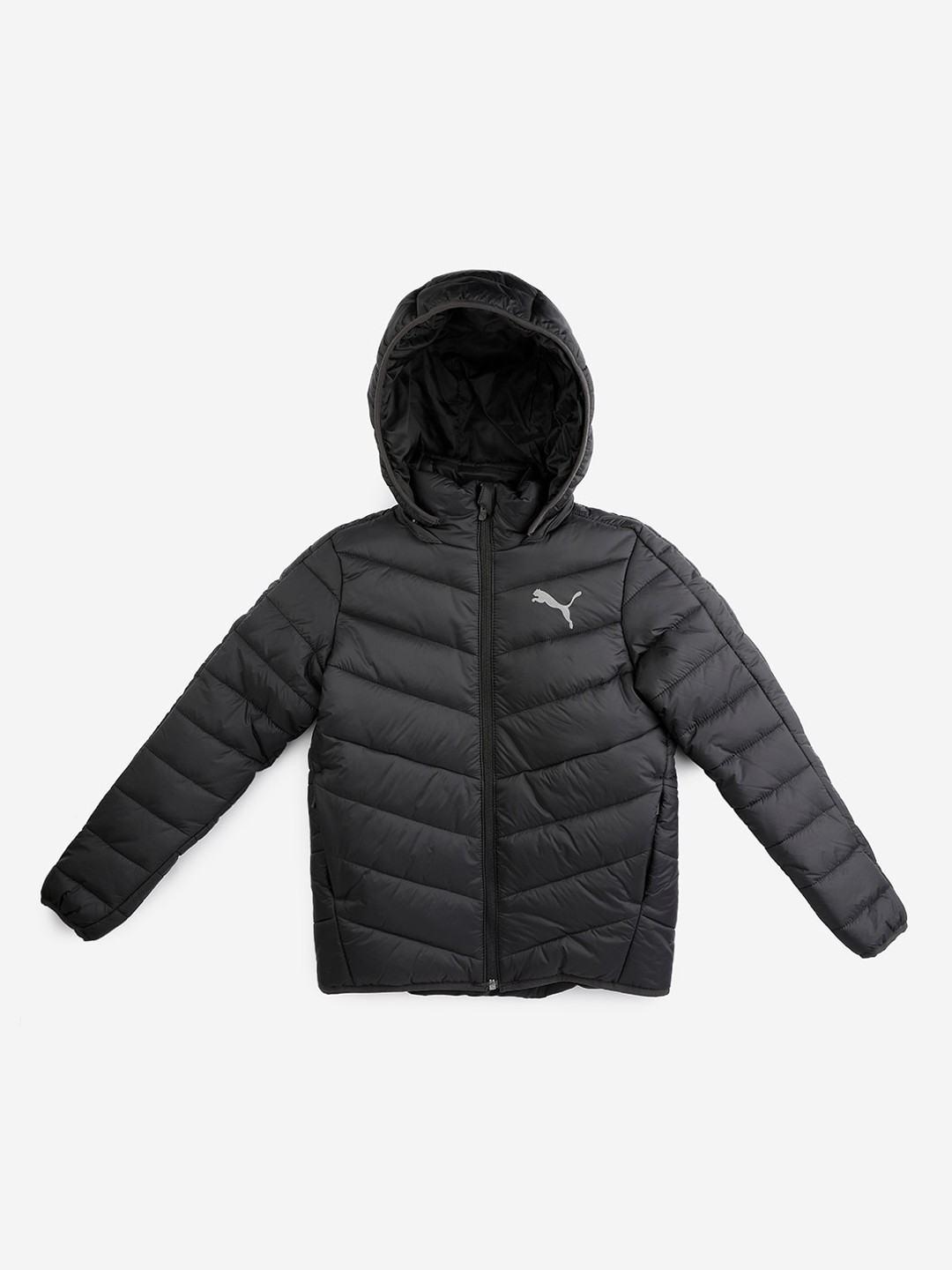 

Puma Boys Black Solid Active Jacket B