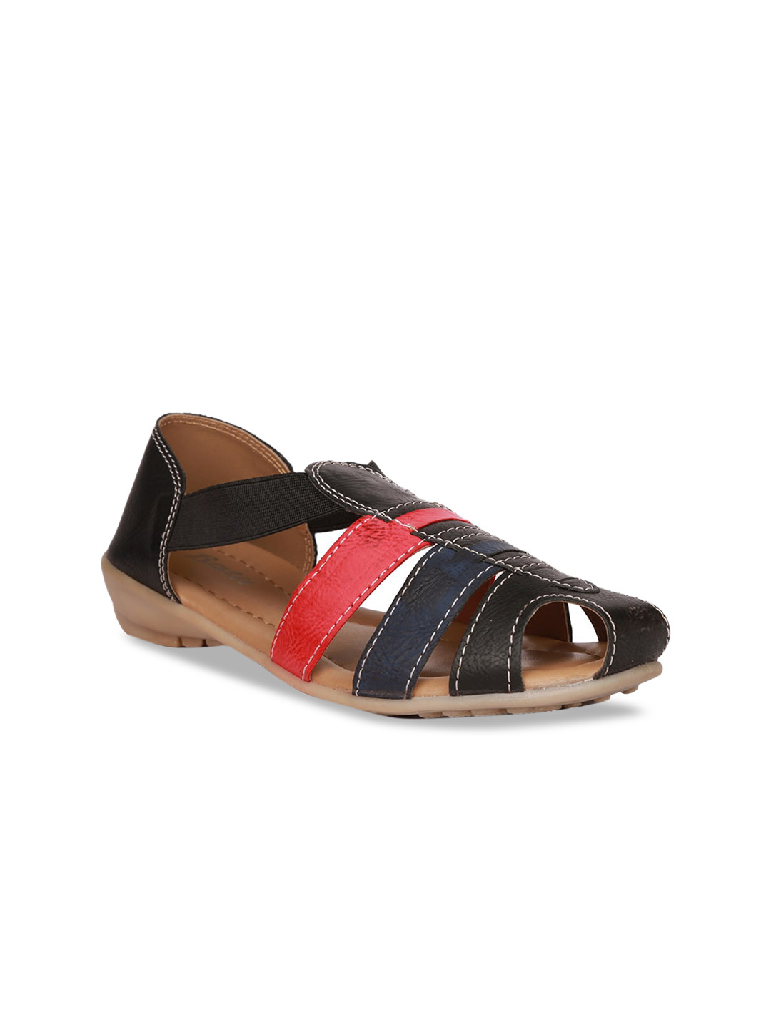 

Bata Women Black & Red Mules