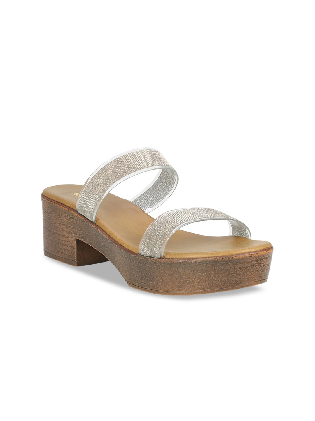 

Inc 5 Women Grey Solid Block Heels