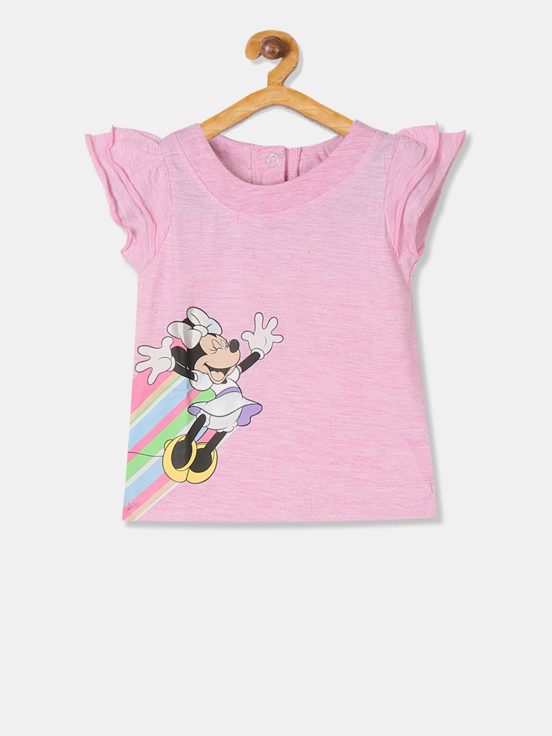 

Colt Girls Pink Minnie Mouse Printed Top