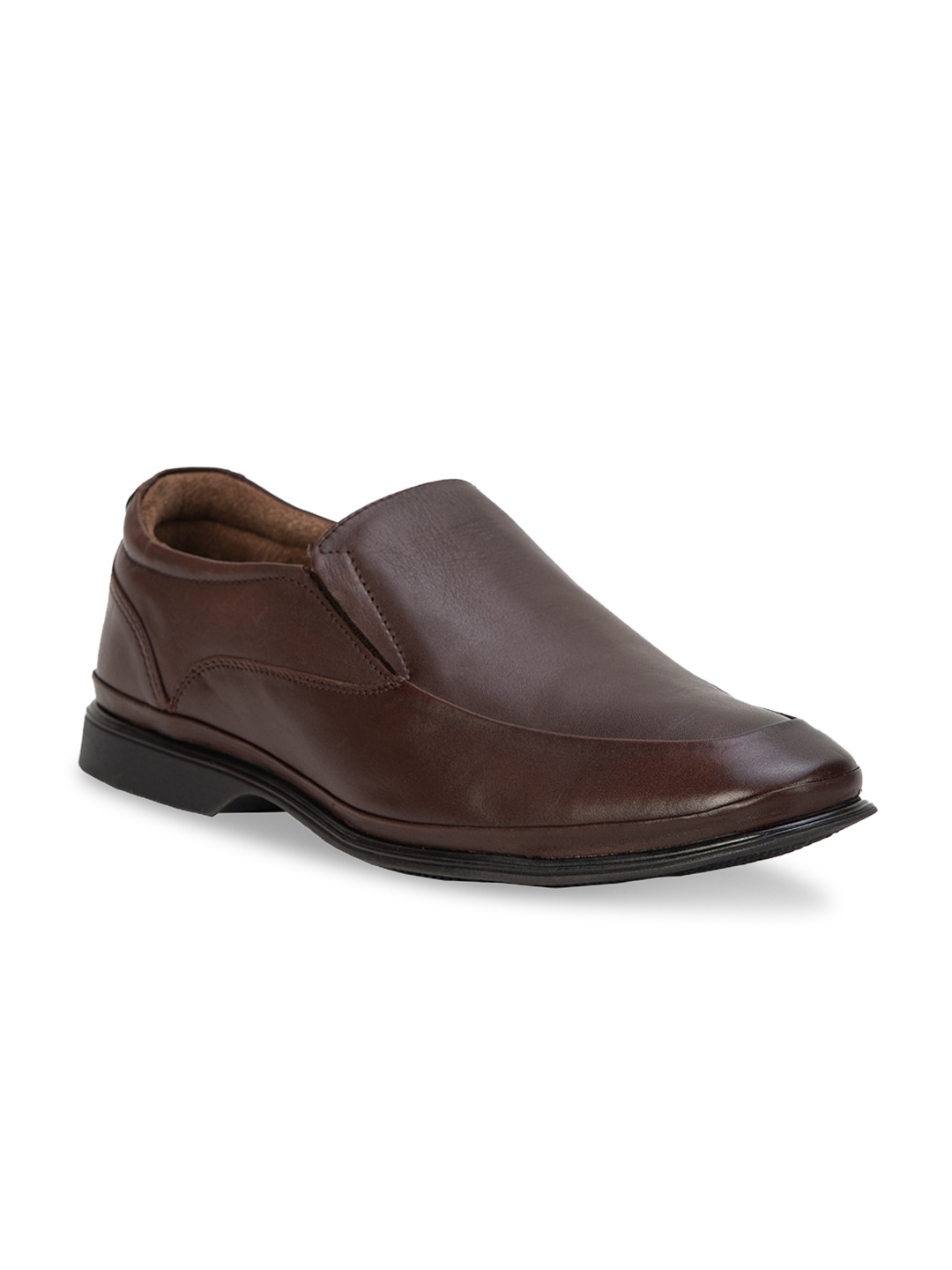 

VON WELLX GERMANY Men Brown Leather Loafers