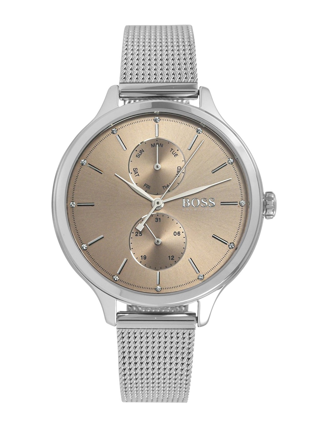Hugo Boss Women Rose Gold Analogue Watch 1502535