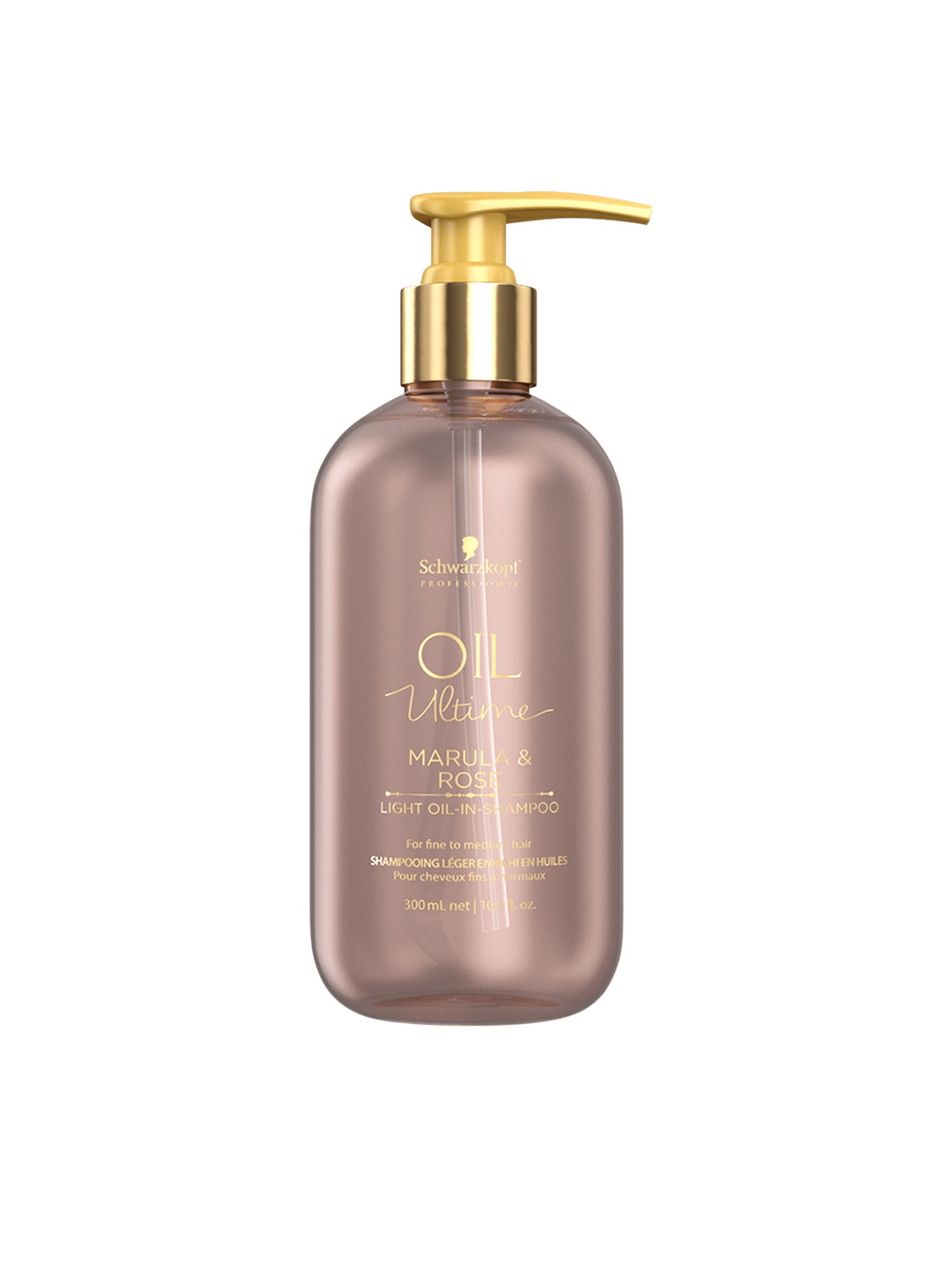 

Schwarzkopf PROFESSIONAL Oil Ultime Light Oil-In-Shampoo Marula Rose Oil 300ml, Gold