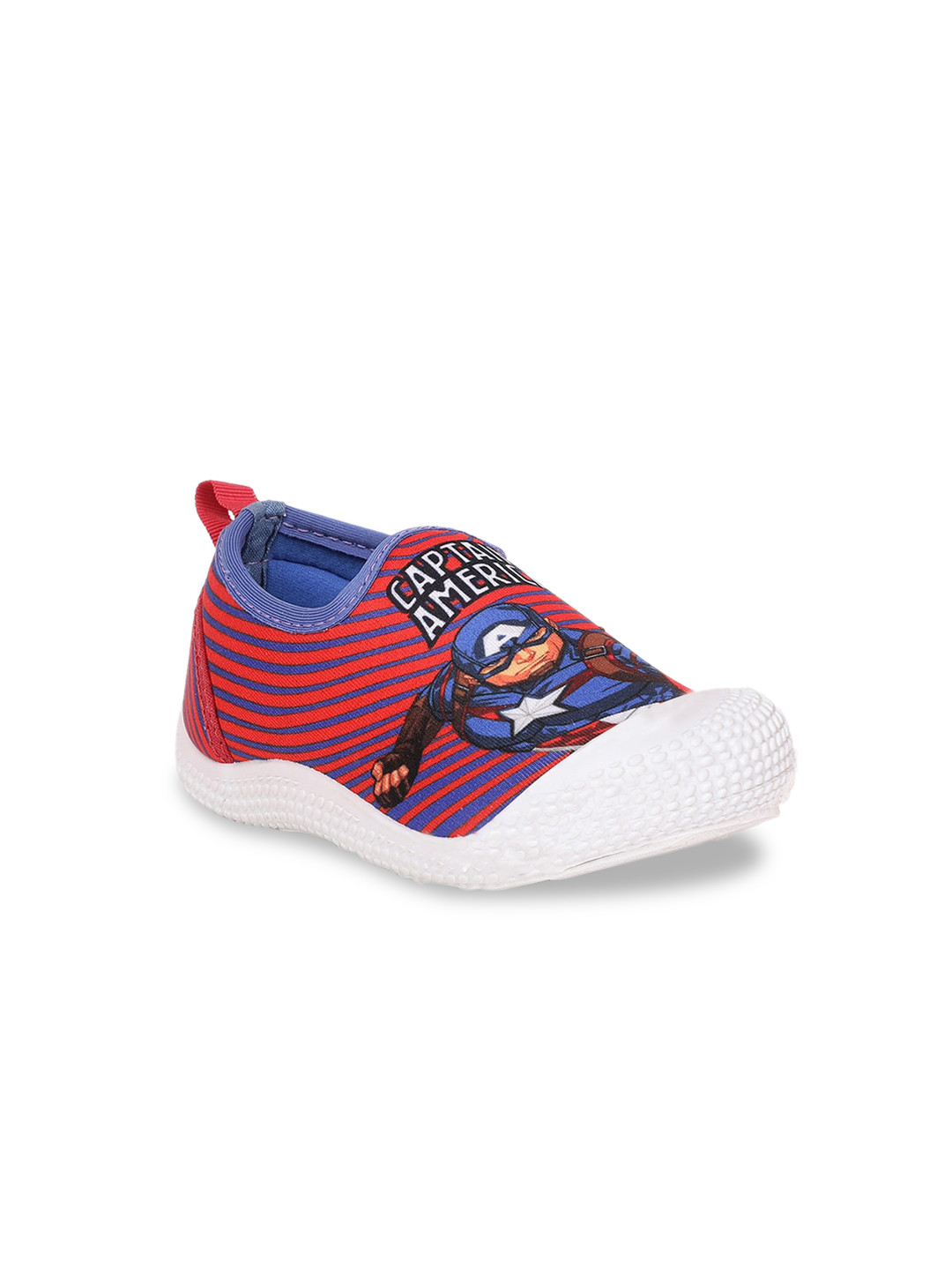 

Disney Girls Blue Woven Design Slip-On Sneakers