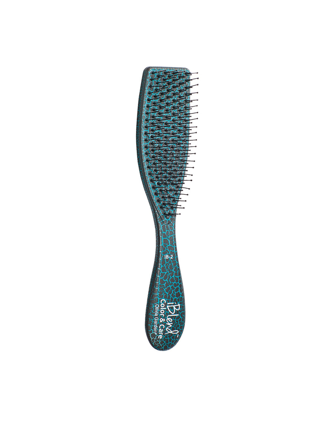 

Olivia Garden Teal Blue iBlend Brush IB2