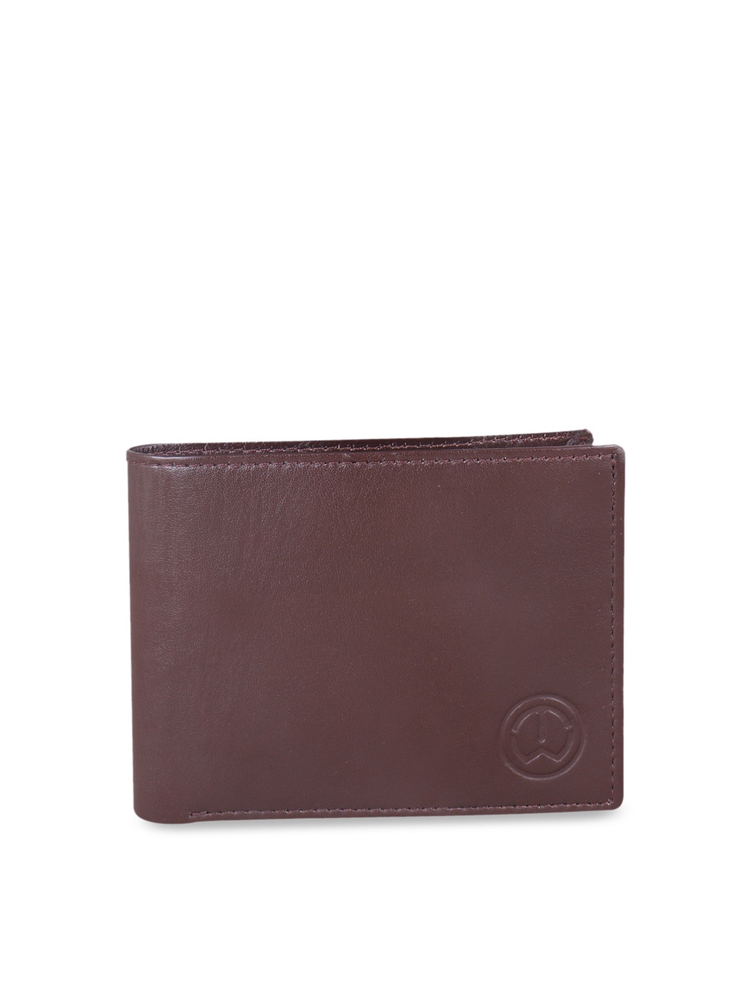 

TnW Men Brown Two Fold Leather Wallet
