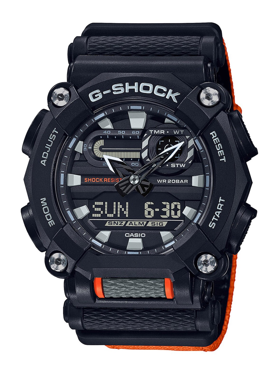 

CASIO Men Black GA-900C-1A4DR (G1049) G Shock Analog-Digital Watch