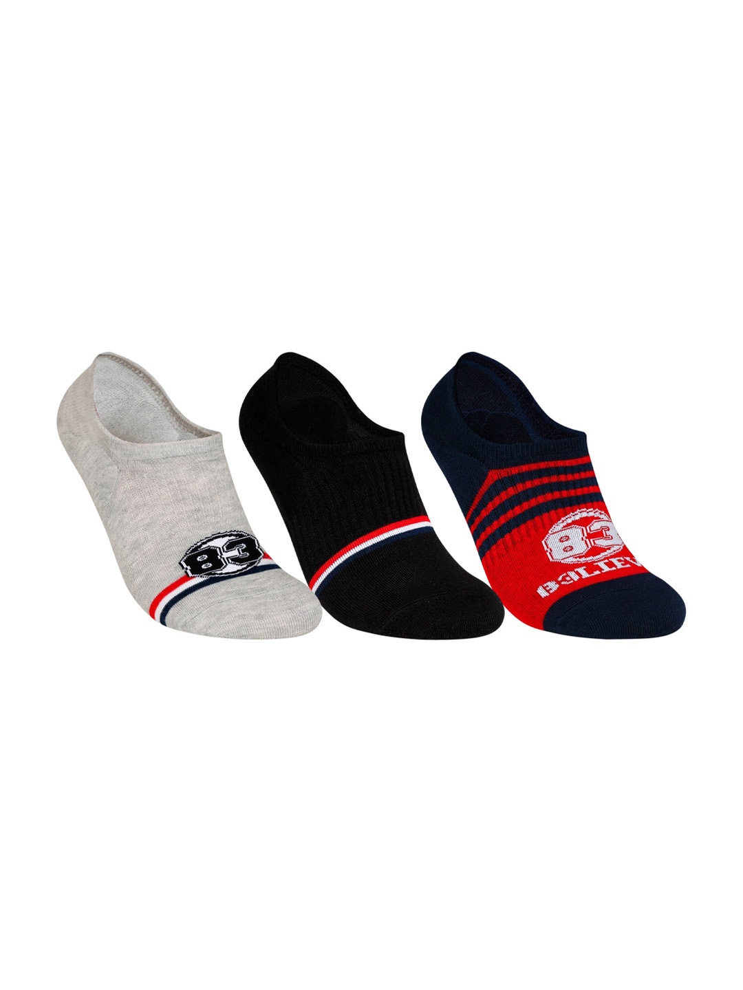 

Supersox Unisex Pack Of 3 Patterned Socks, Multi