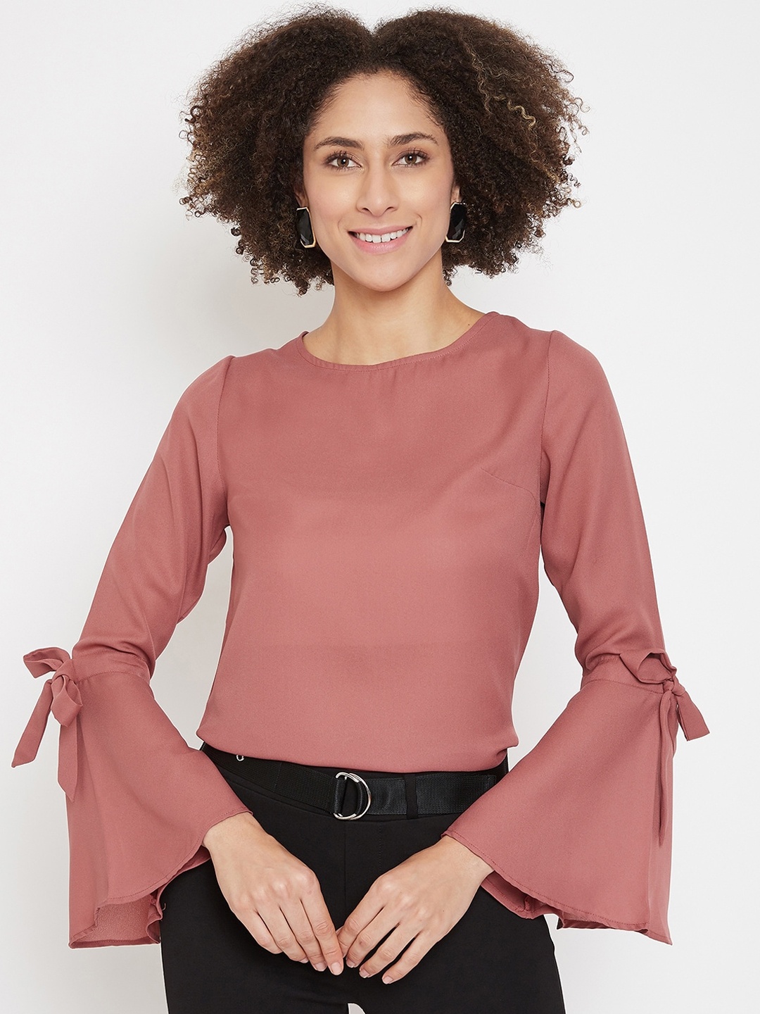 

La Zoire Women Mauve Solid Top