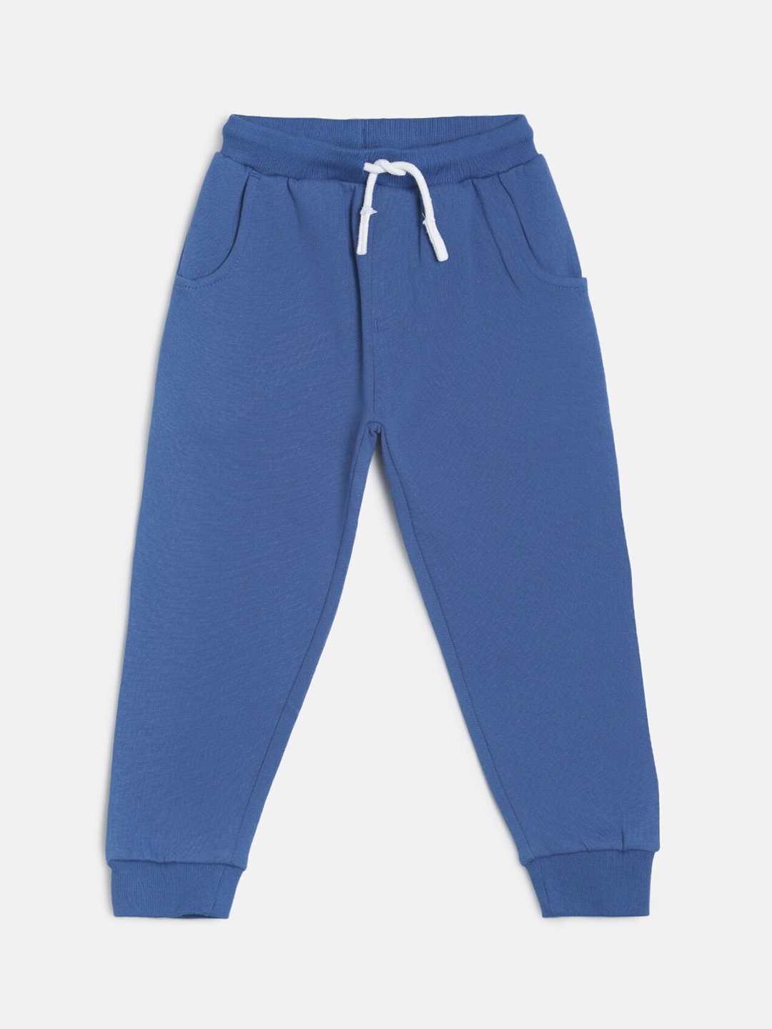 

MINI KLUB Boys Navy Blue Solid Joggers