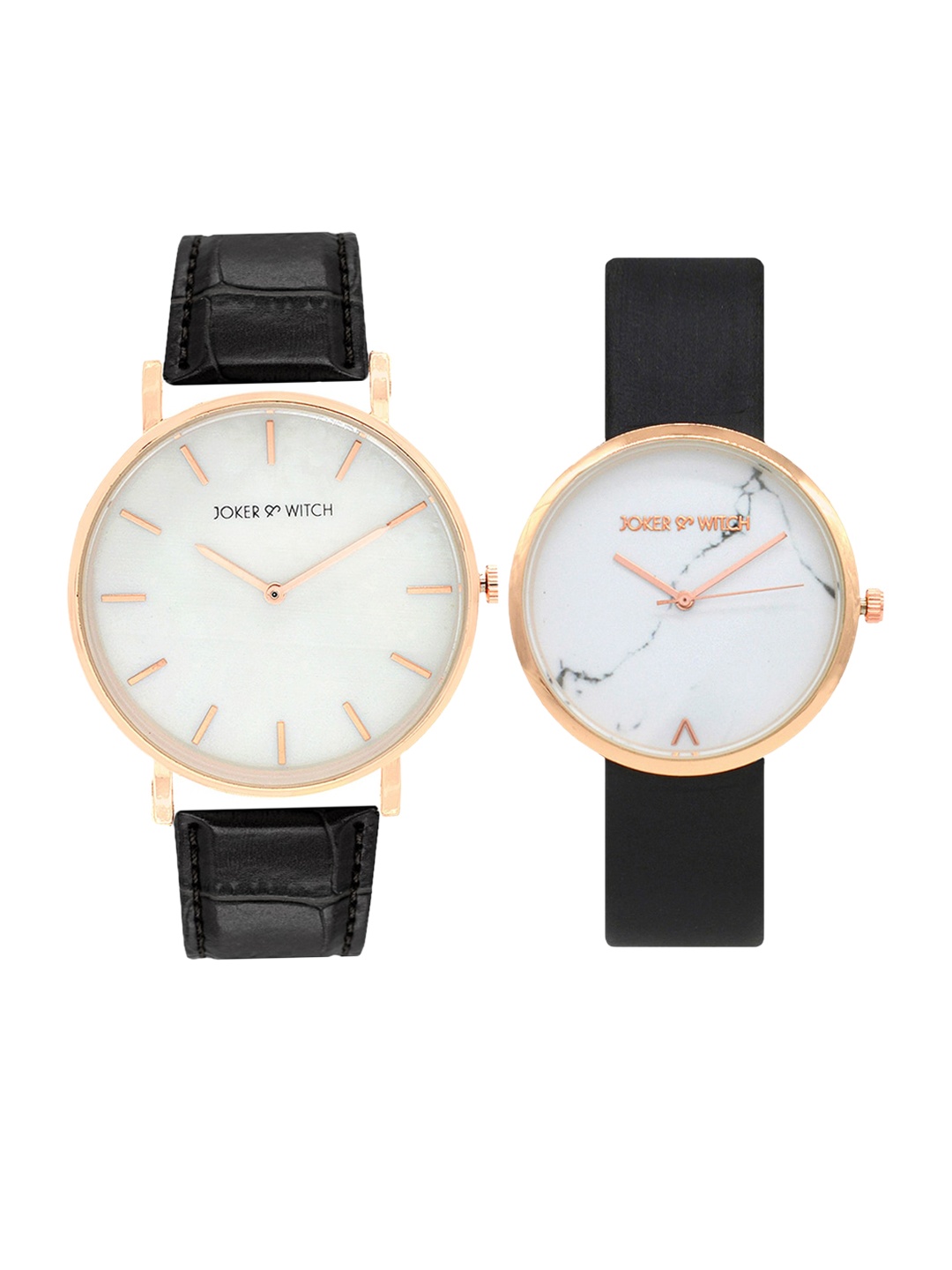 

JOKER & WITCH Sebastian and Mia Couple Watches JWCW15, White