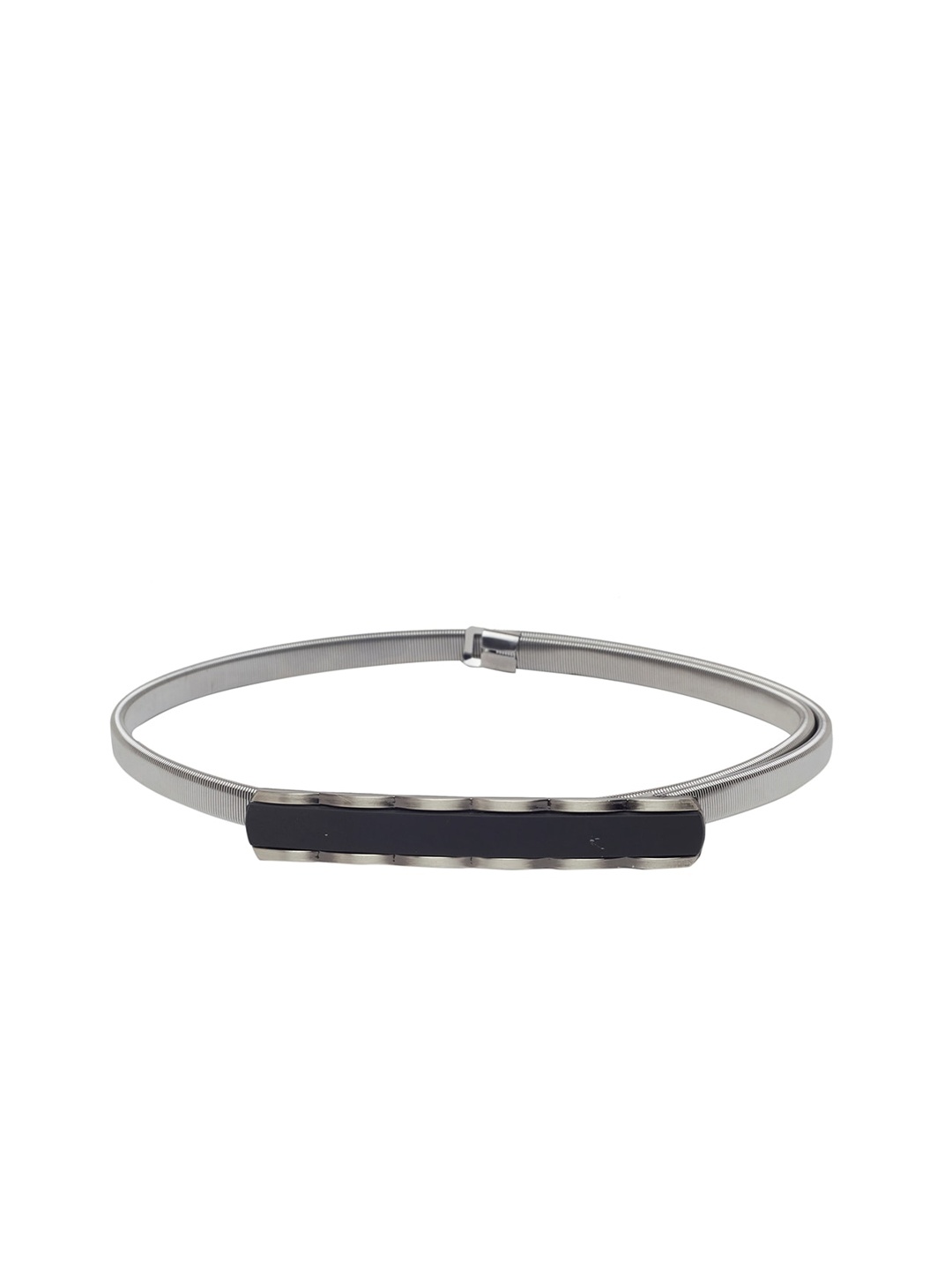 

Globus Women Gunmetal-Toned Embellished Belt, Metallic
