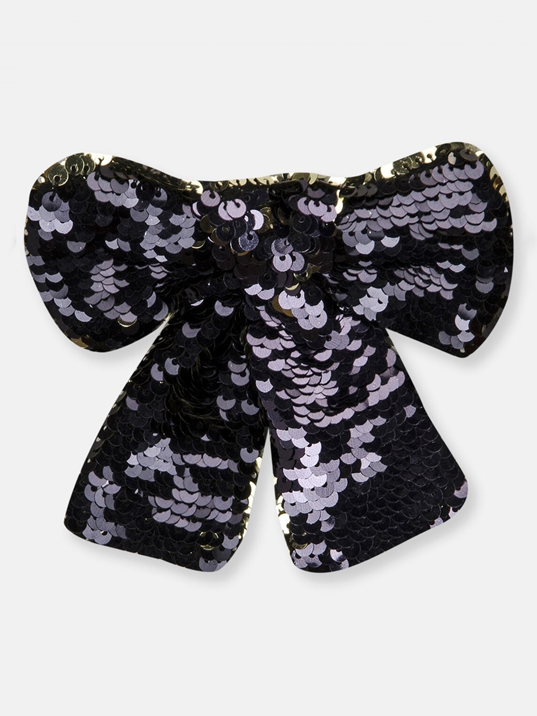 

Cherry Crumble Girls Black Reversible Sequinned Bow Tie