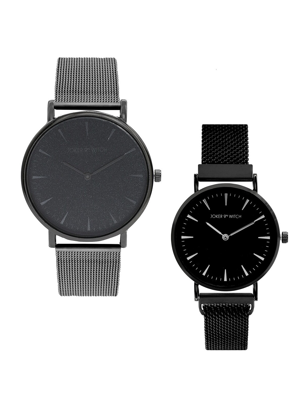 

Joker & Witch Fry & Leela Couple Watches JWCW49, Black